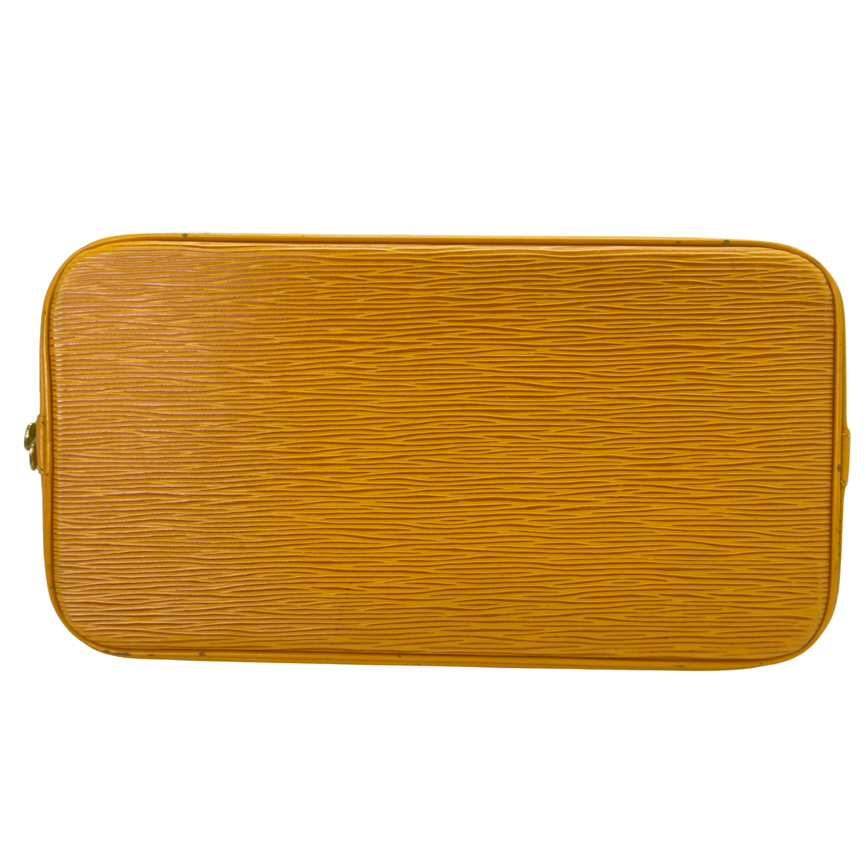 Louis Vuitton Epi Alma Shoulder Bag Yellow