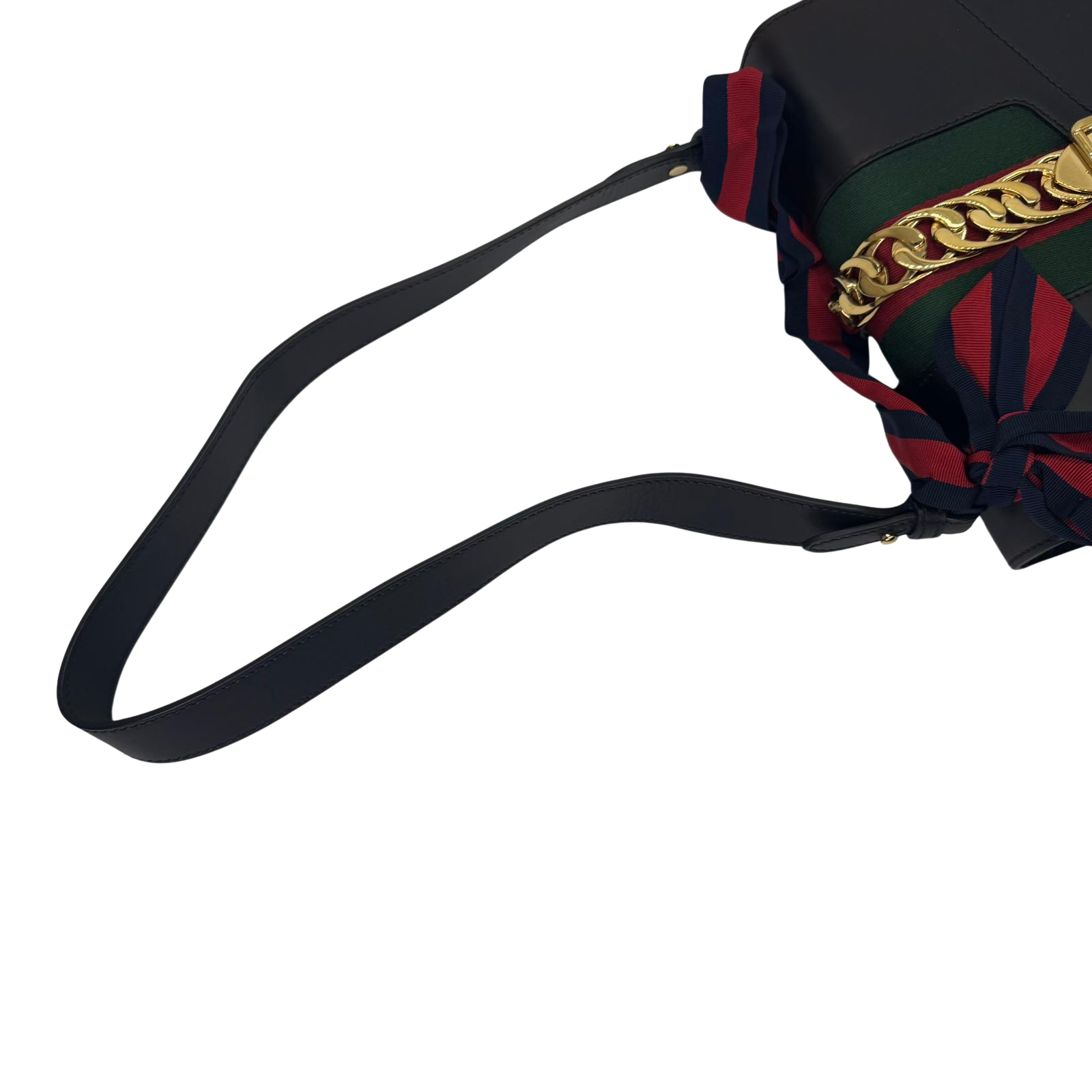 Gucci Small Sylvie Leather Black