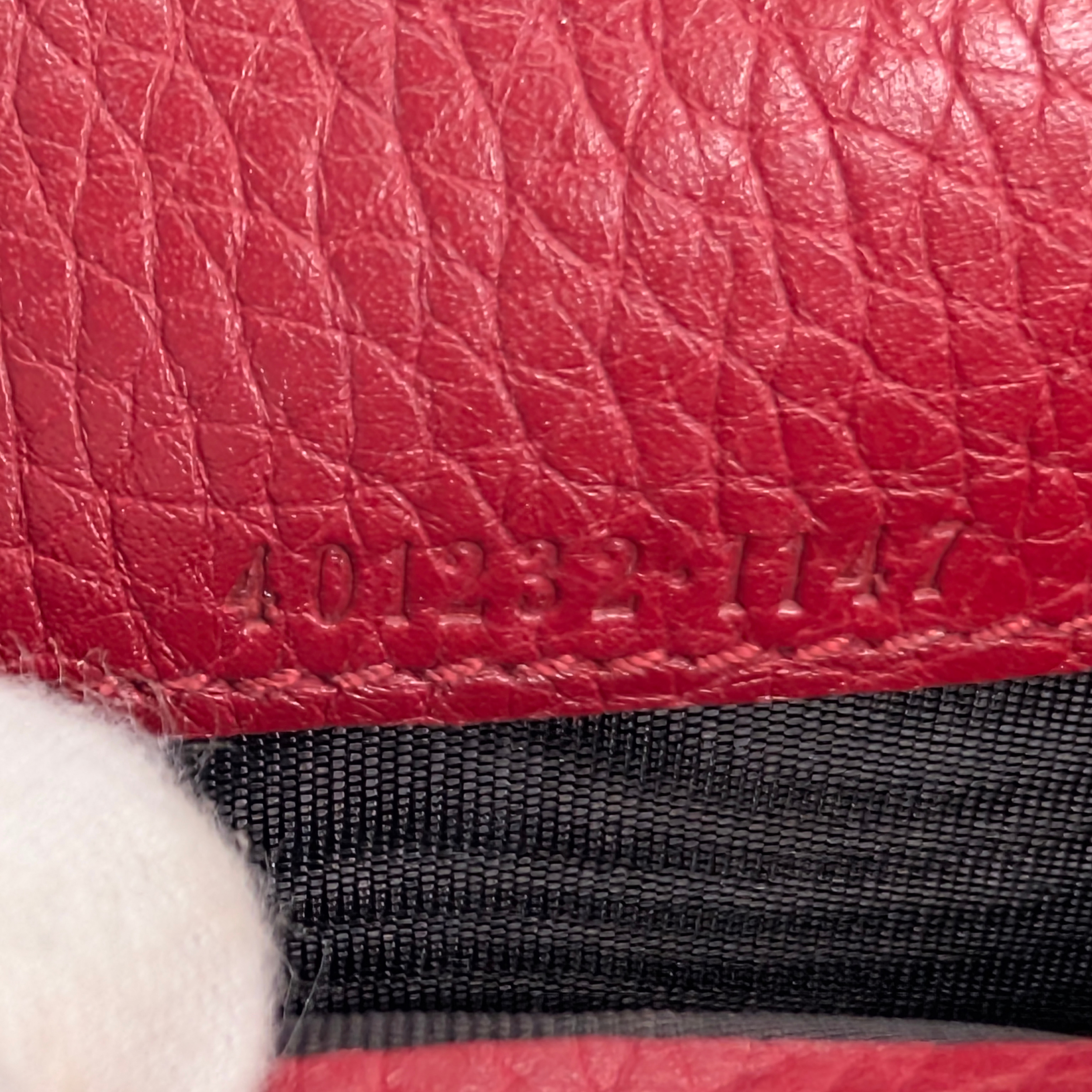 Gucci GG Marmont Wallet On Chain Red