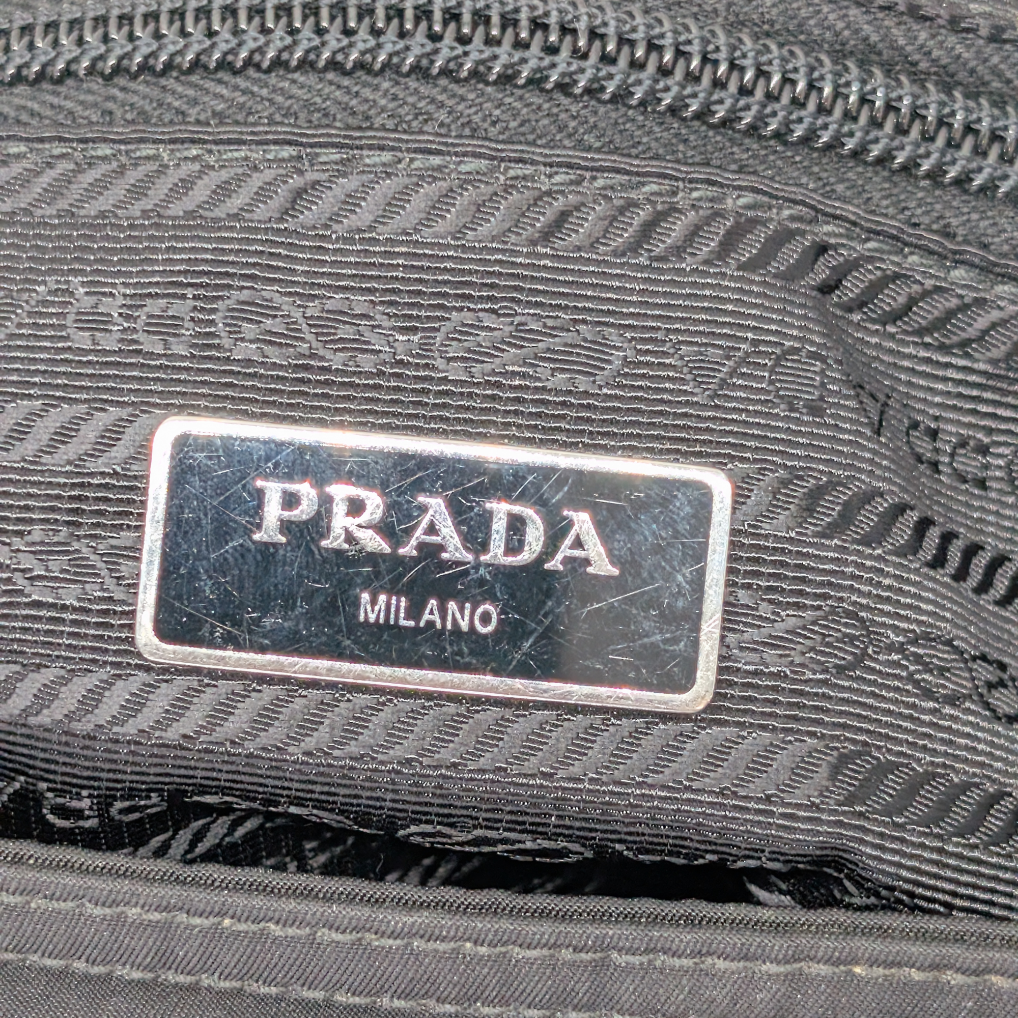 Prada Tessuto Re-Nylon Shopping Tote Black - Lost Designer