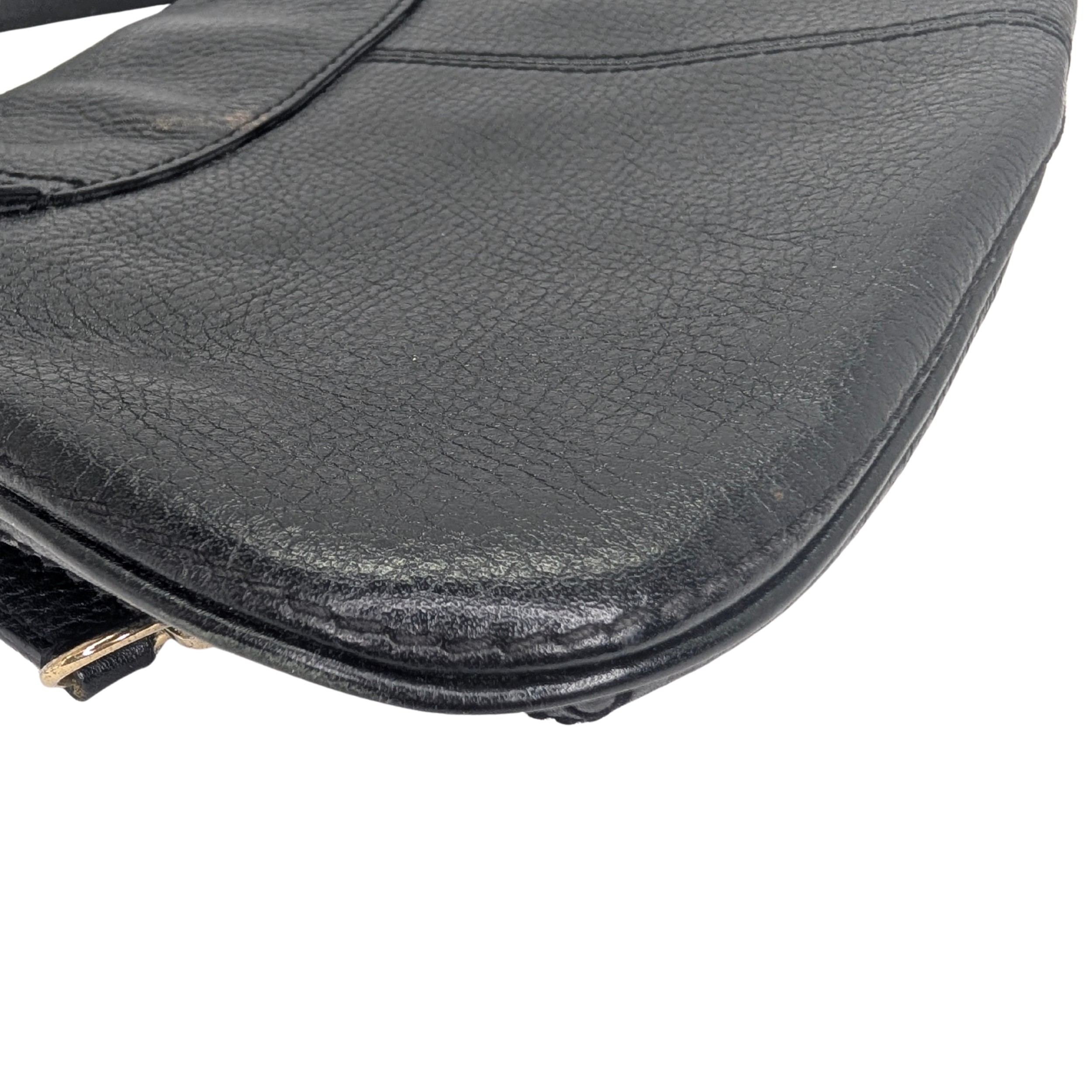 Burberry Leather Shoulder Bag Black