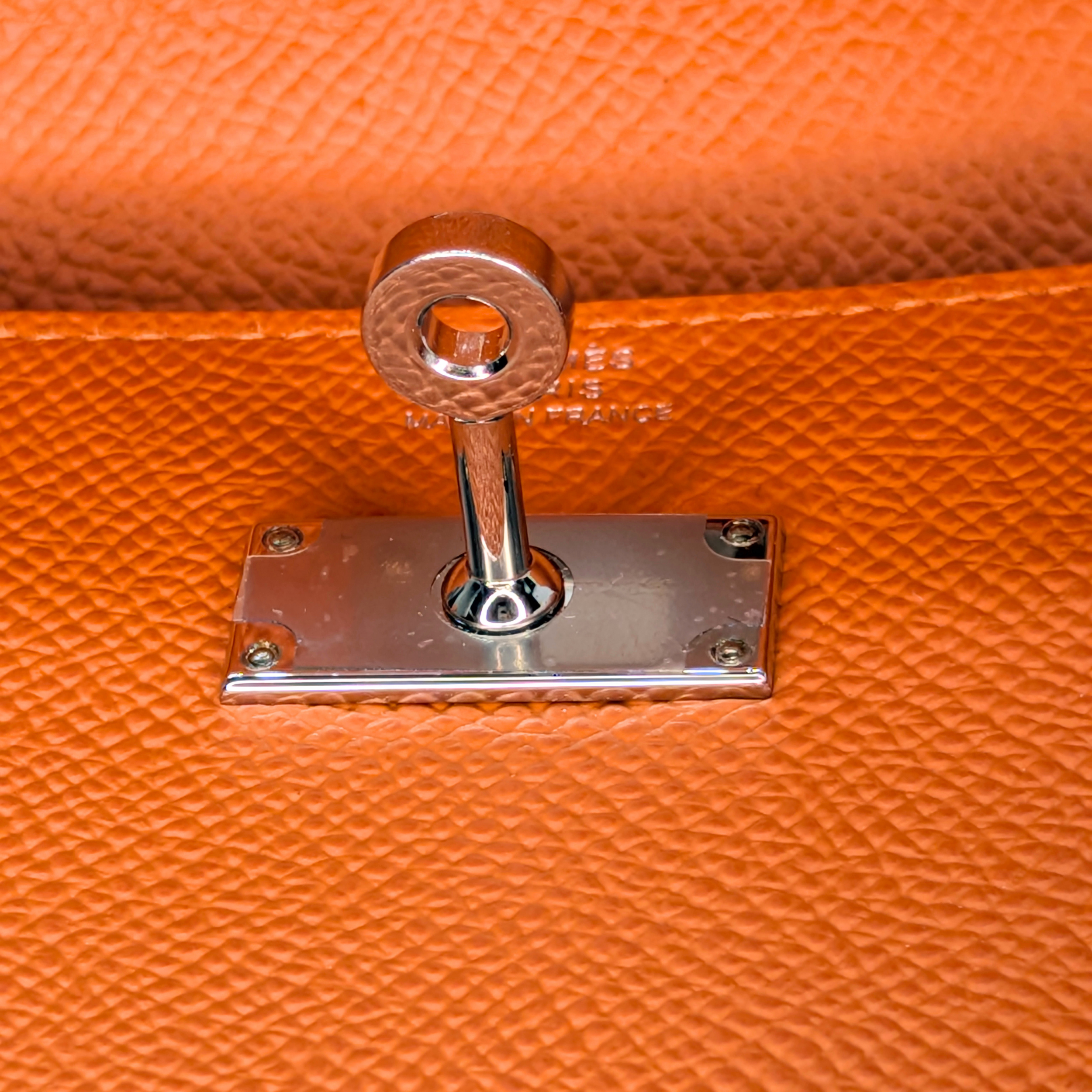 Hermes Portefeuille Kelly Sac To Go Veau Epsom B Stamp