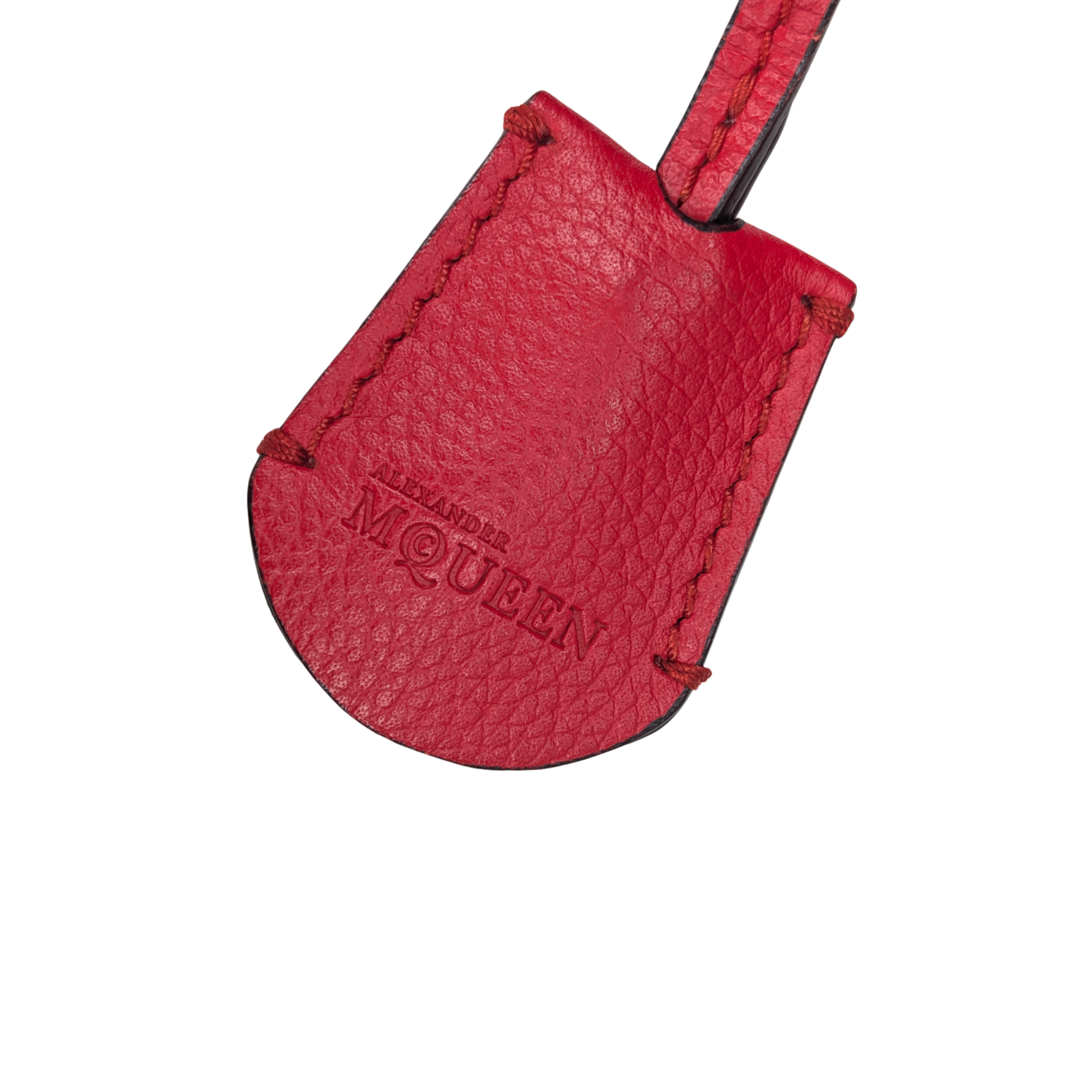 Alexander McQueen Padlock Skull Tote Bag Red