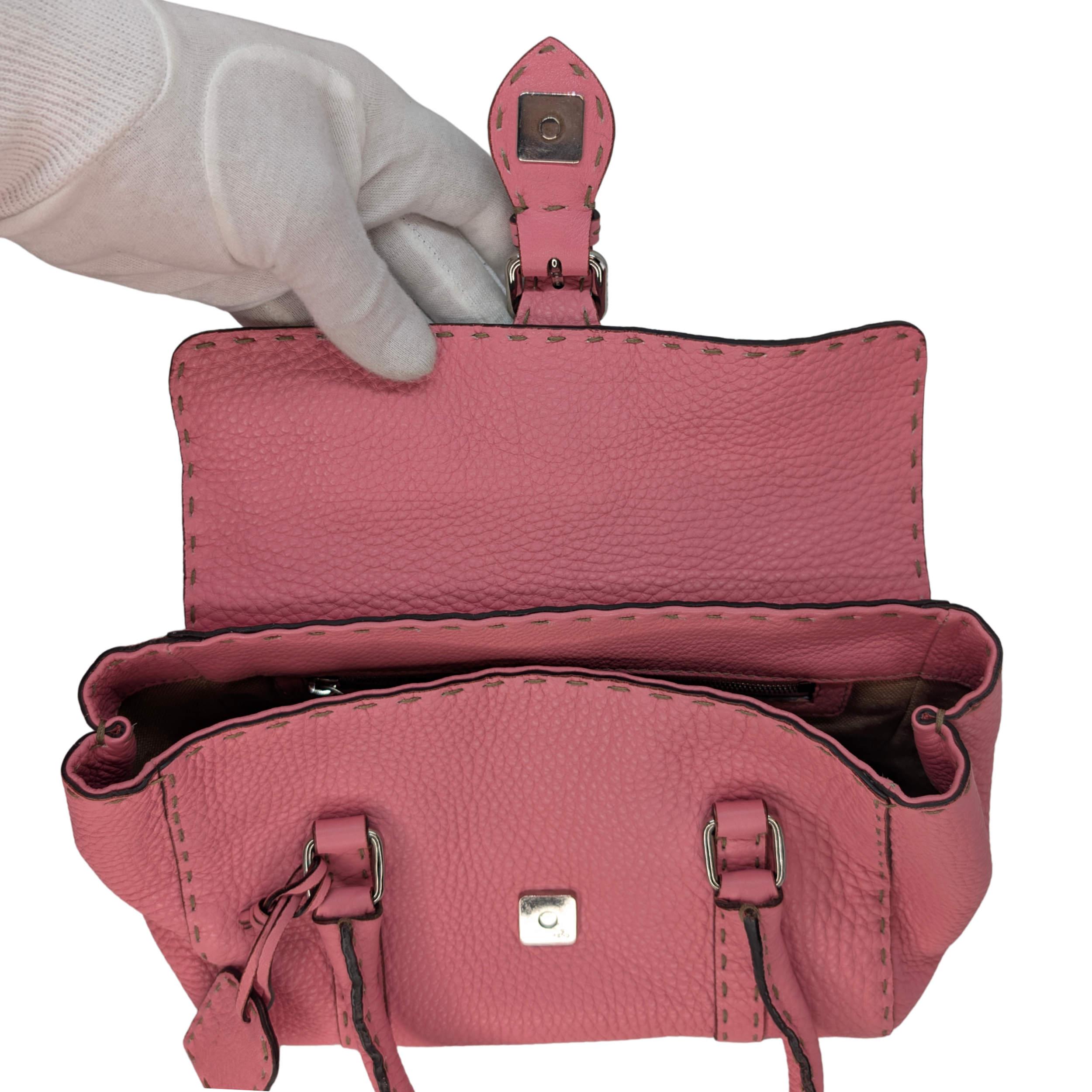 Fendi Selleria Mini Linda Bag Pink