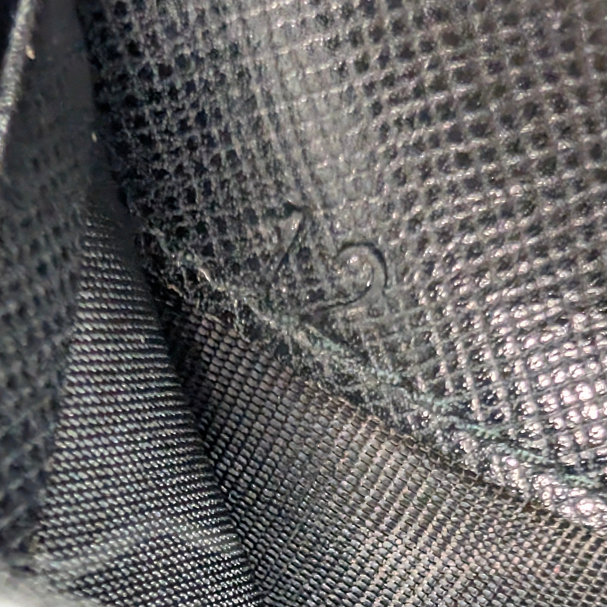 Prada Saffiano Leather Zip around Long Wallet Black