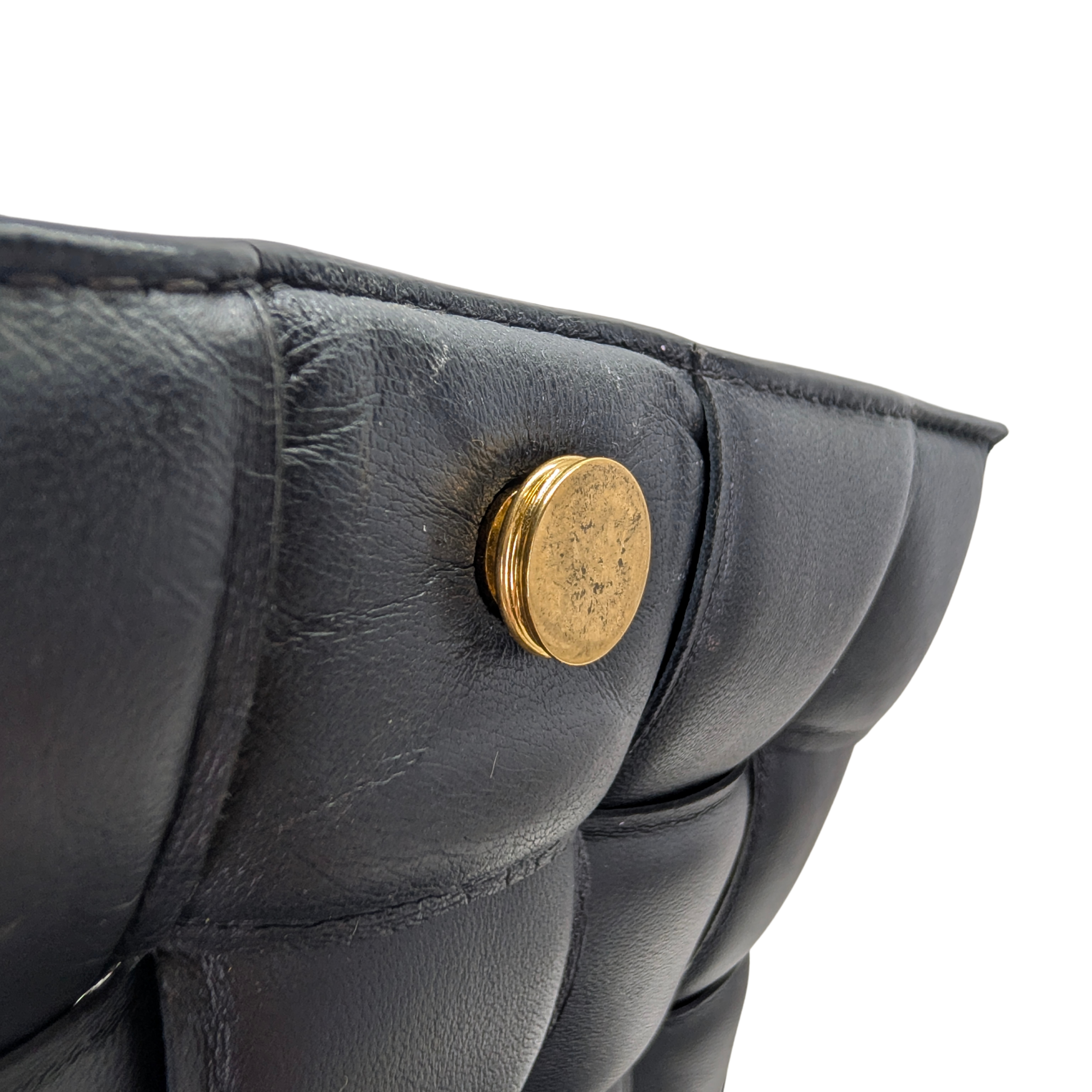 Bottega Veneta Chain Padded Cassette Bag Black