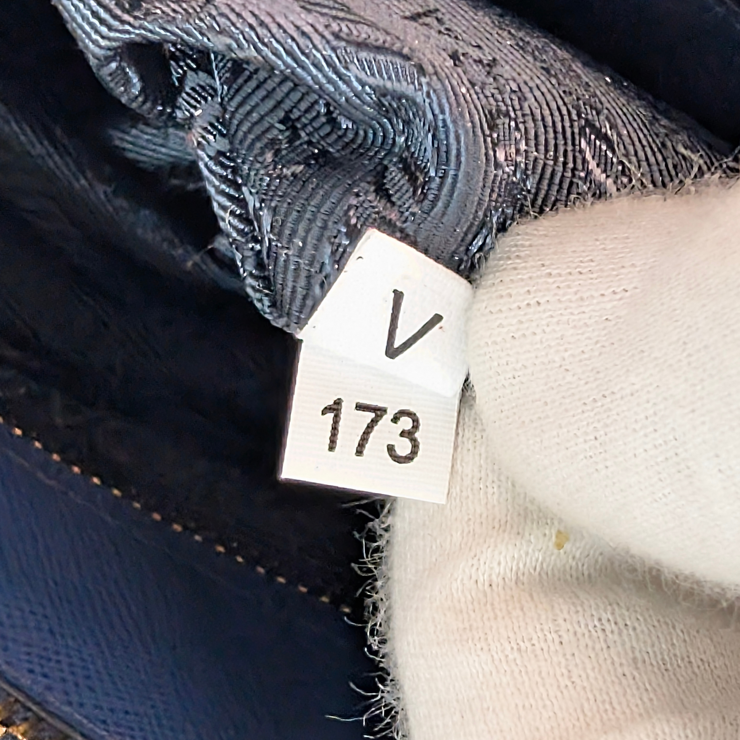 Prada Saffiano Lux Galleria Large Double Zip Tote Navy