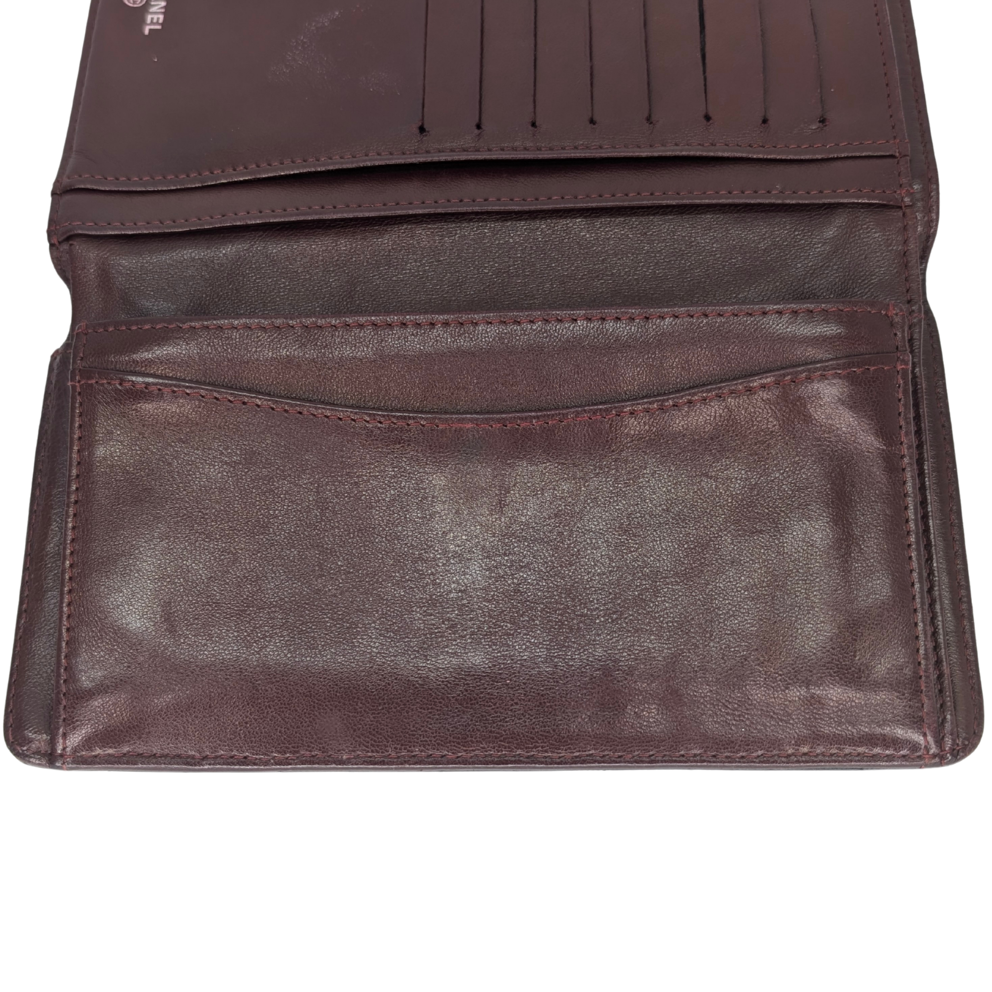 Chanel Lambskin Leather Wallet Black