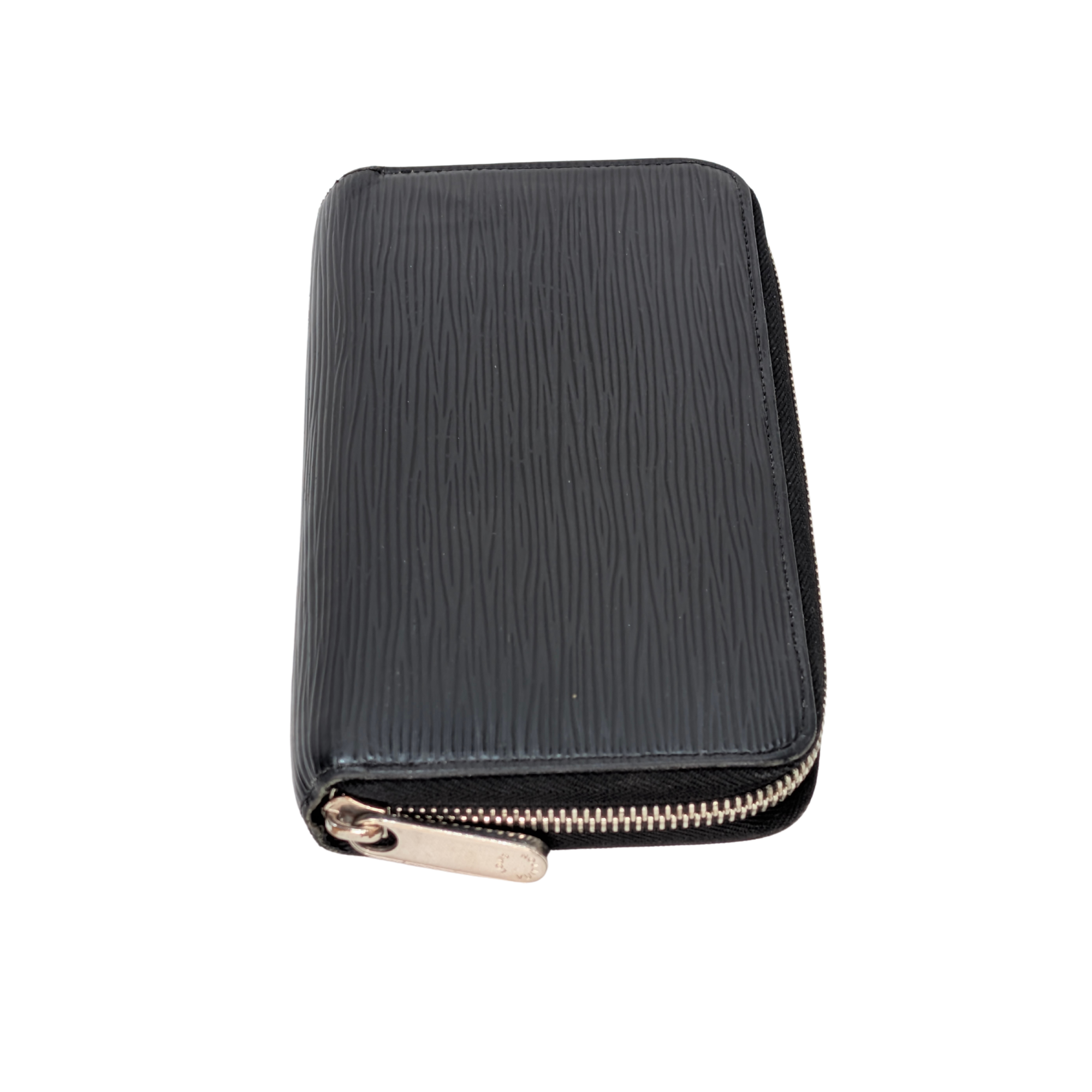 Louis Vuitton Zippy Epi Long Wallet Black