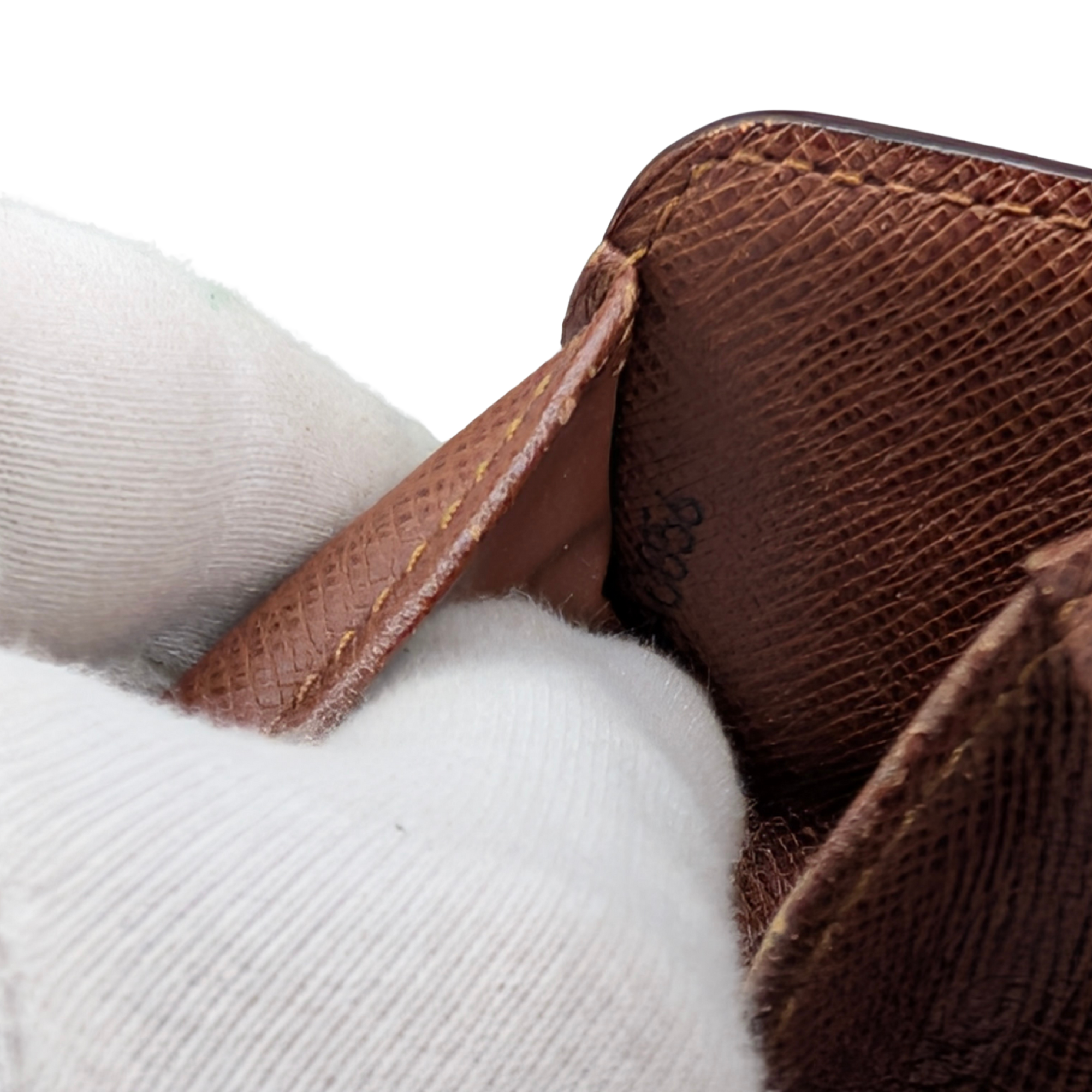 Louis Vuitton Compact Zip Bi-Fold Wallet Brown