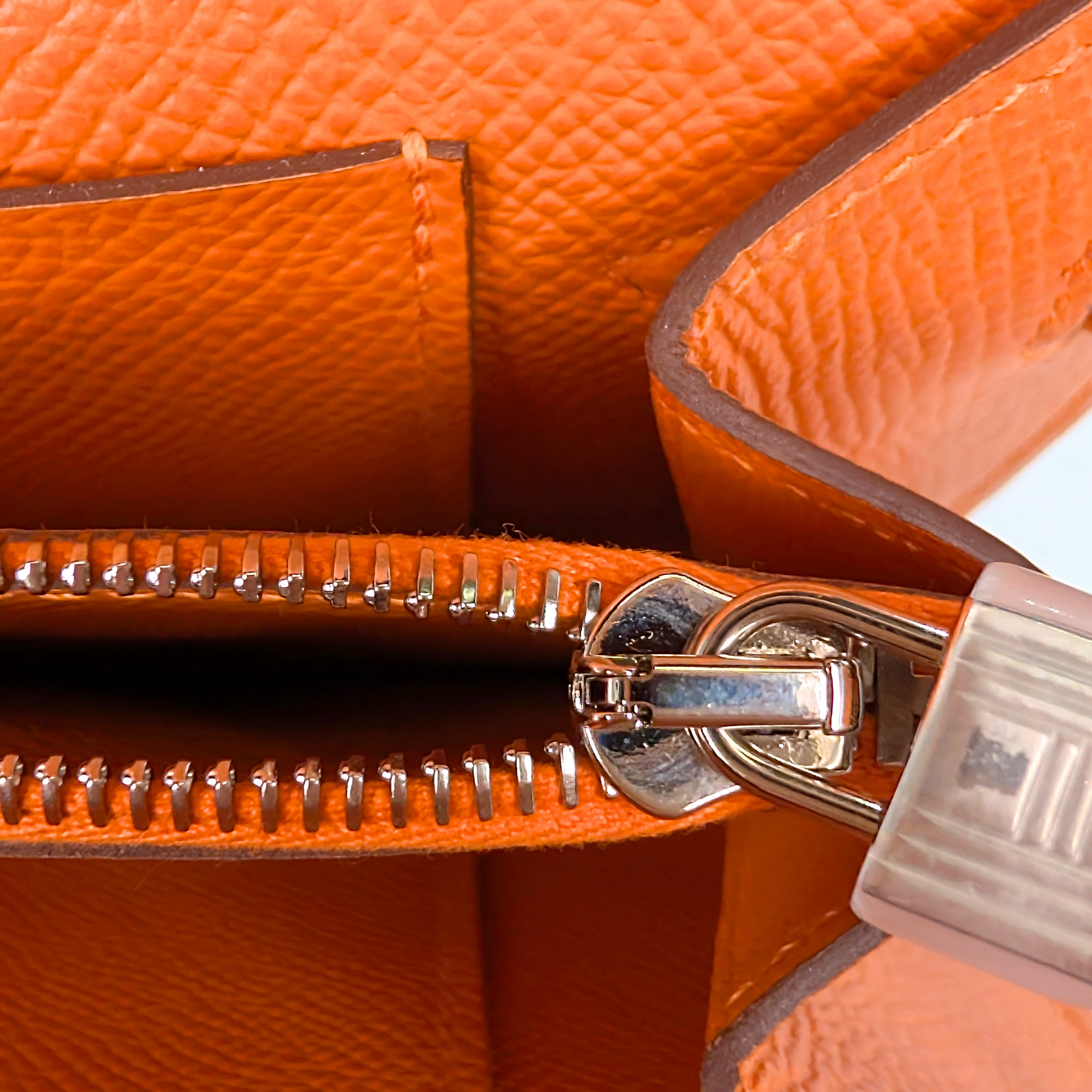 Hermes Portefeuille Kelly Sac To Go Veau Epsom B Stamp