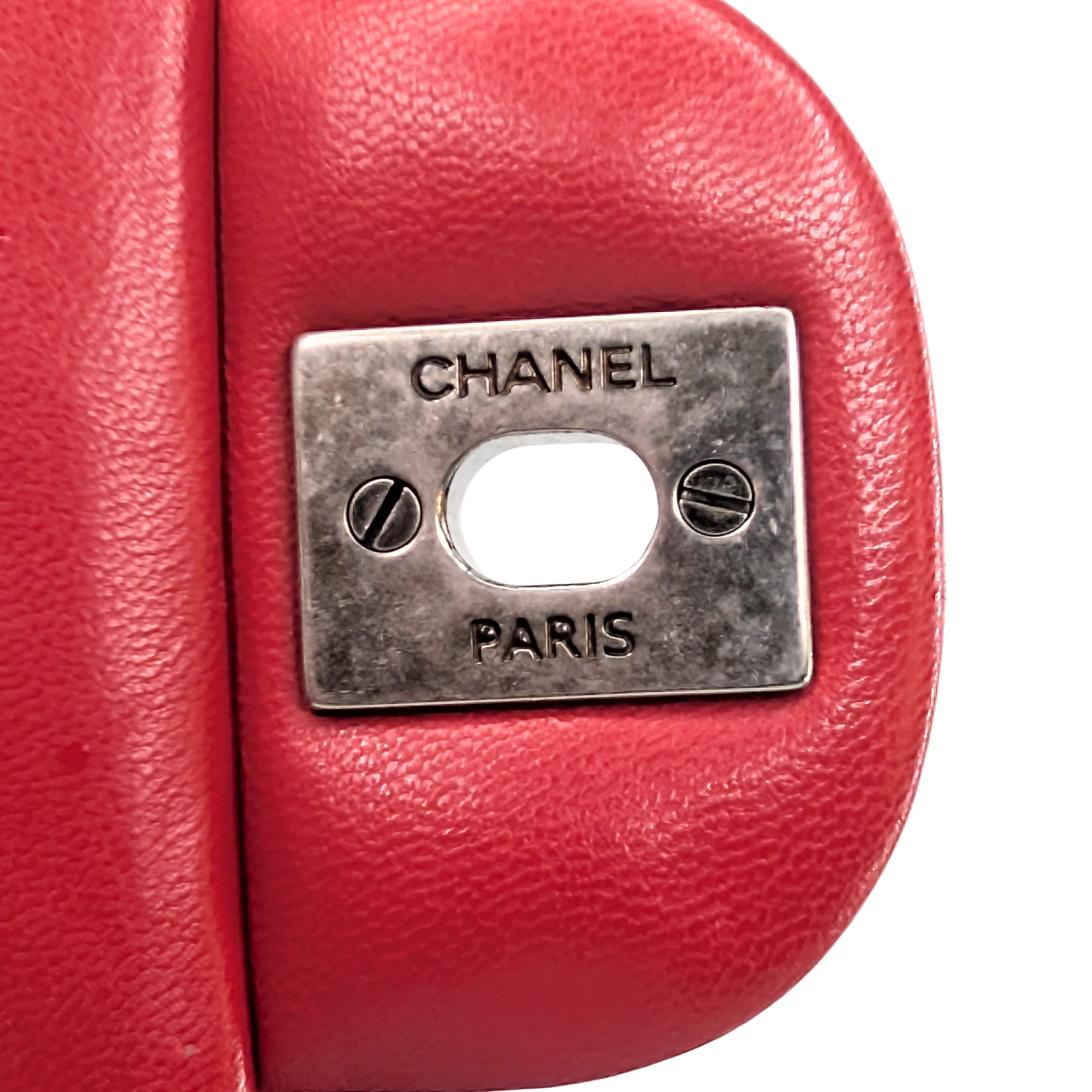 Chanel Mini Rectangular Classic Flap Bag Red
