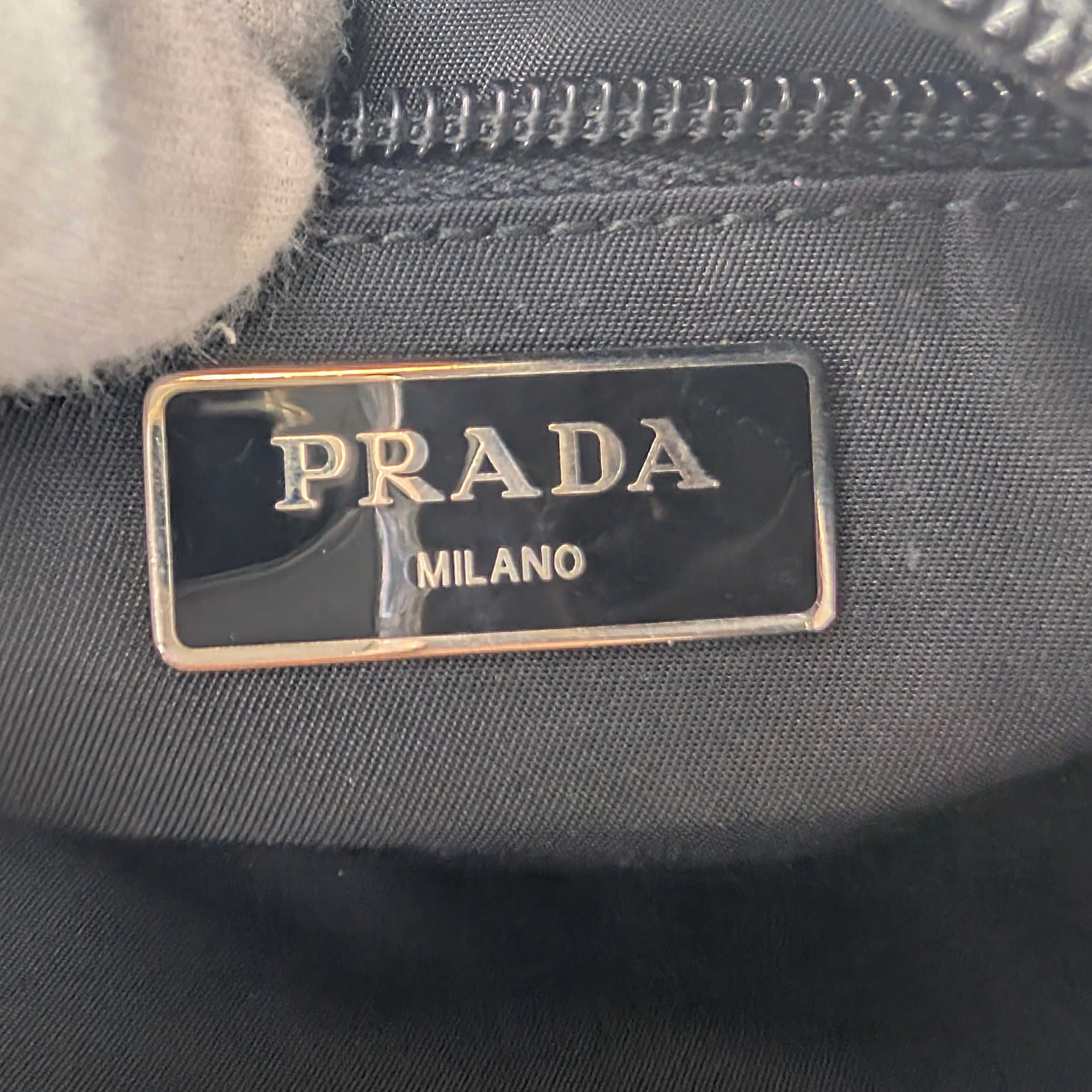 Prada Re-Nylon Belt Bum Bag Black