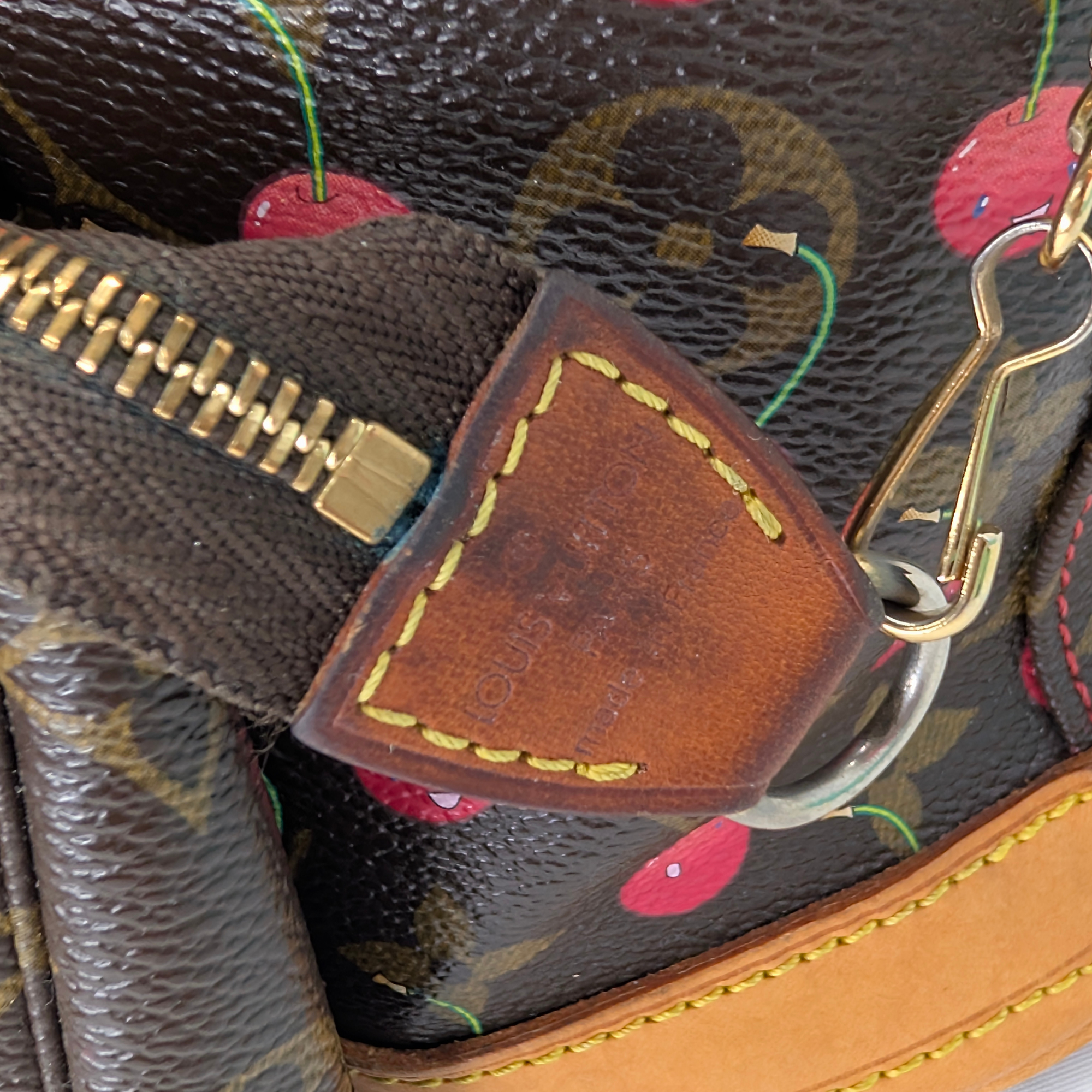 Louis Vuitton Cerises Bucket Murakami Cherry Handbag