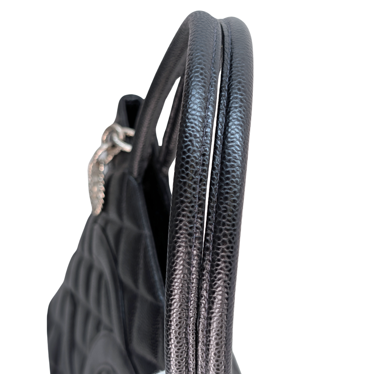 Chanel Medallion Tote Bag Caviar Black