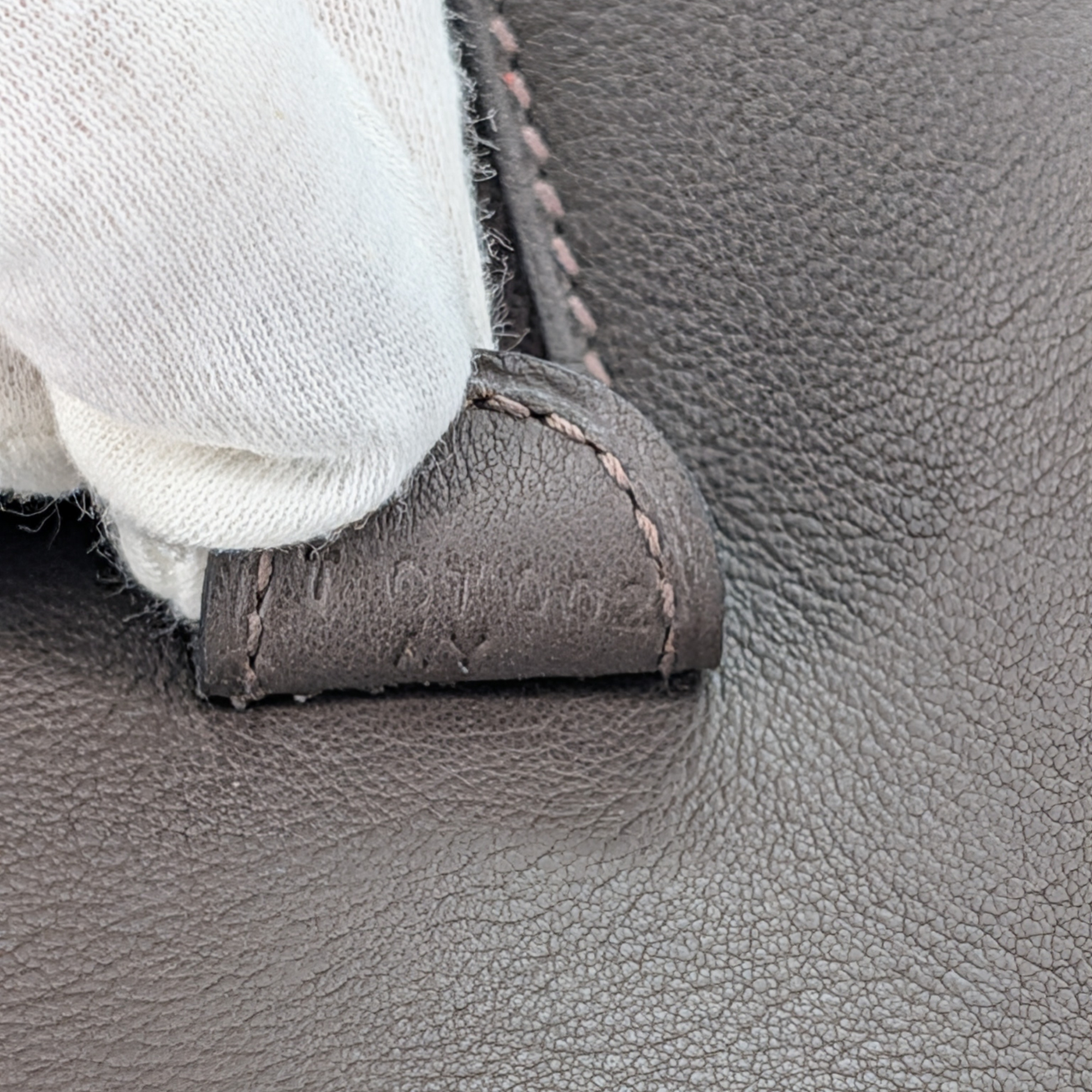 Hermes Caleche-Express Top Handle Bag Grey