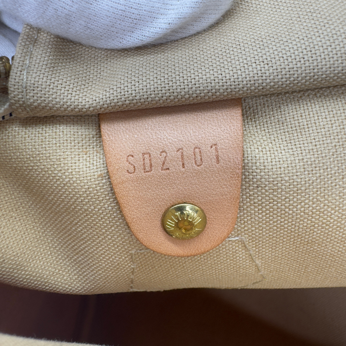 Louis Vuitton Speedy 30 Damier Azur