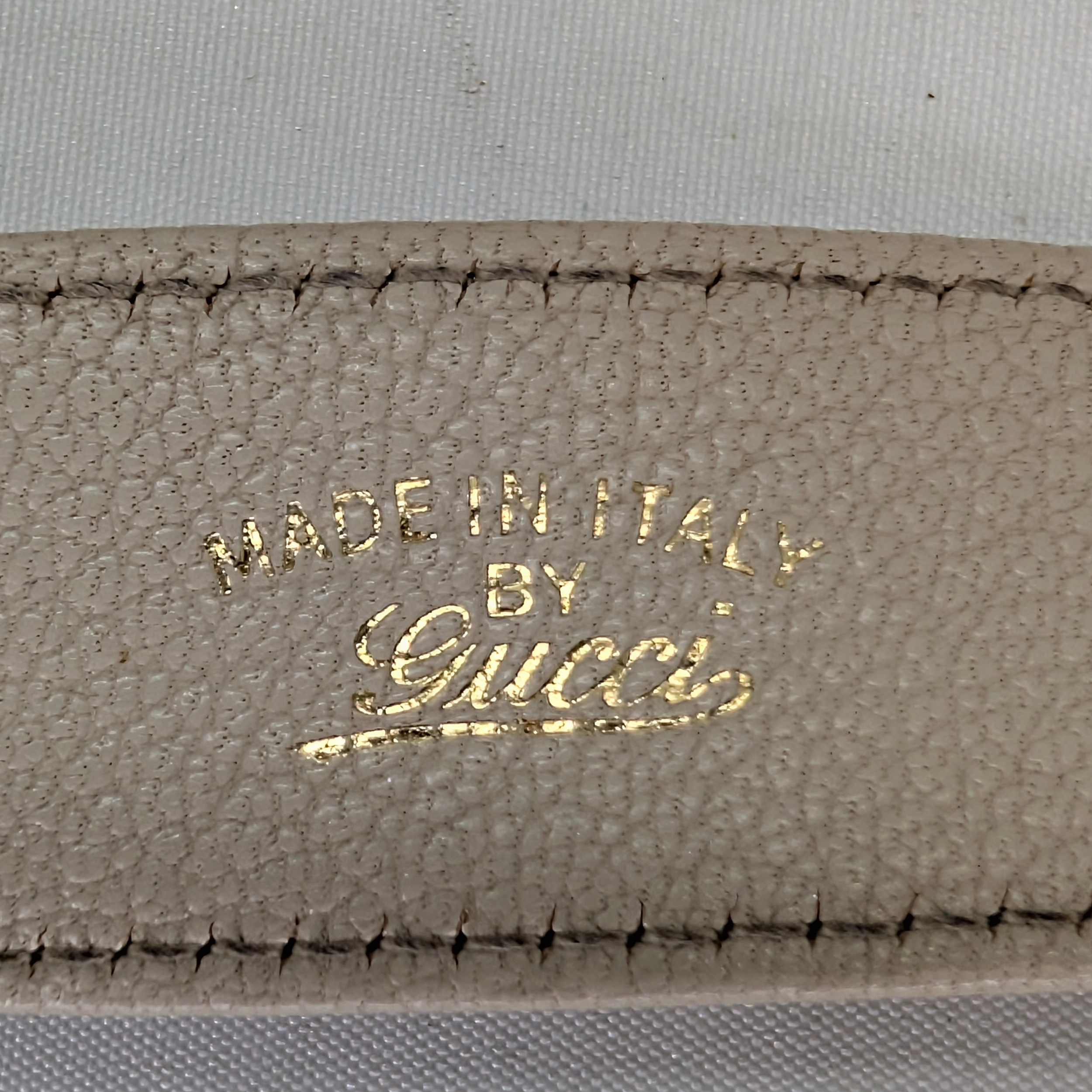 Gucci Aphrodite small shoulder Bag Leather Beige