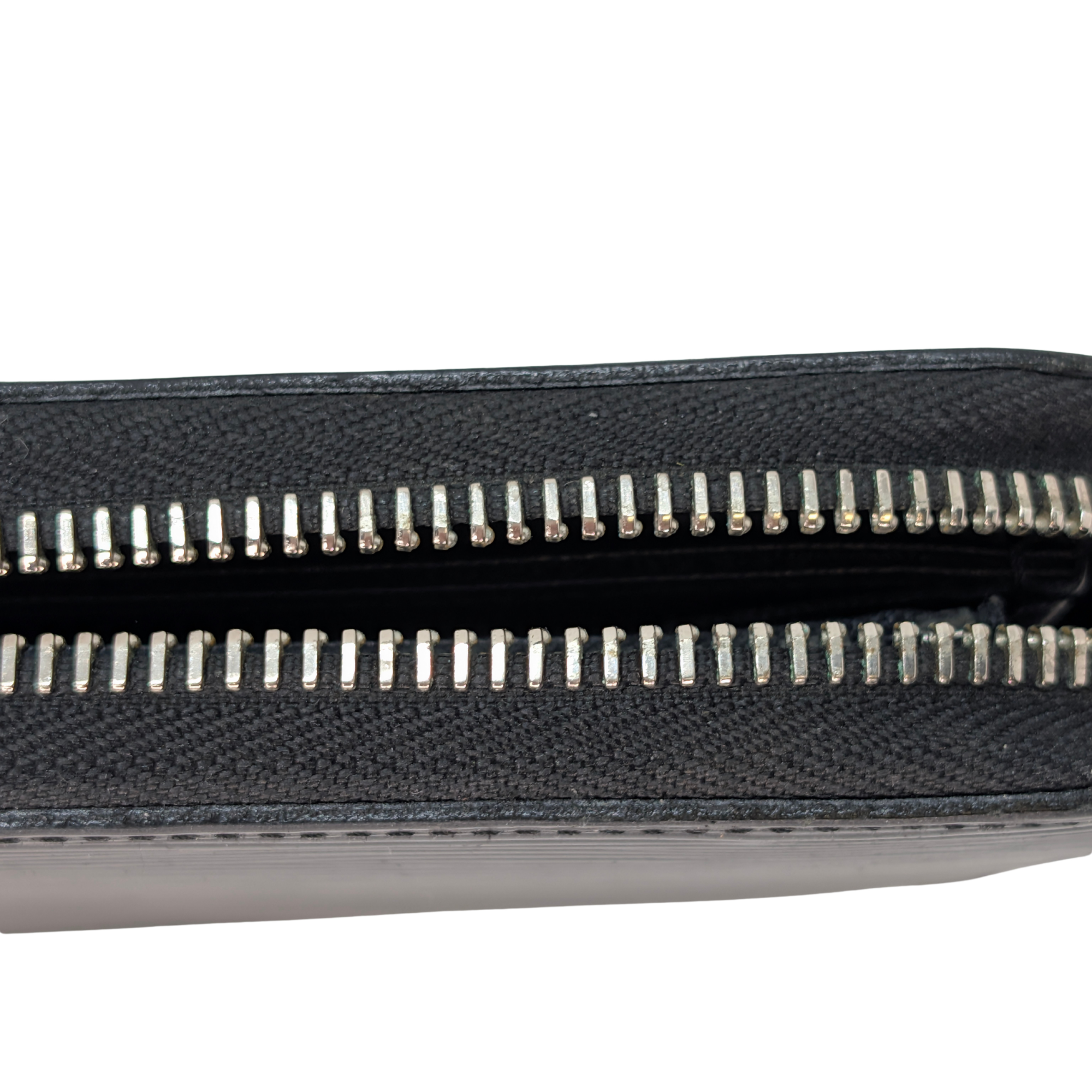 Louis Vuitton Zippy Epi Long Wallet Black