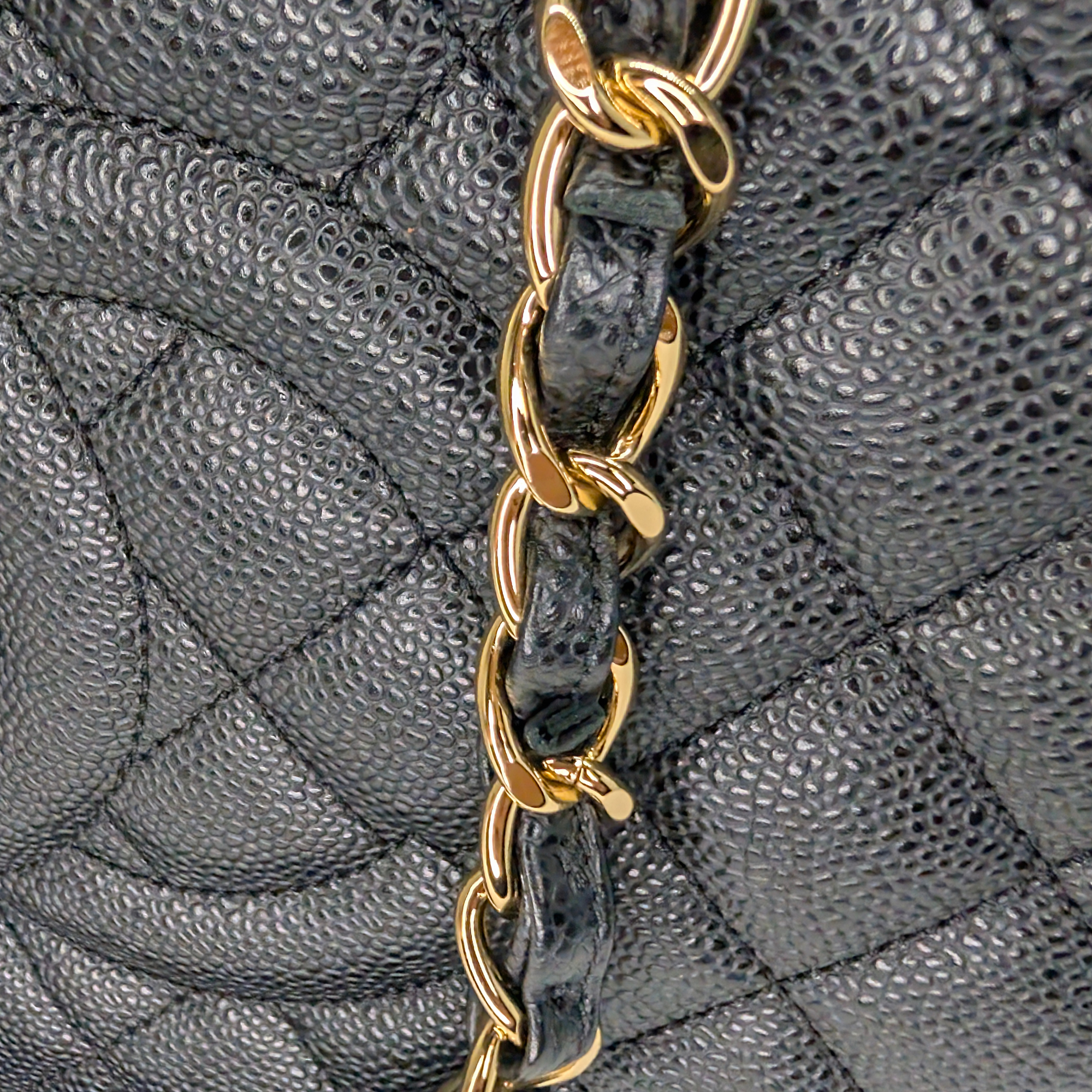 Chanel Grand Shopping Tote Bag Black