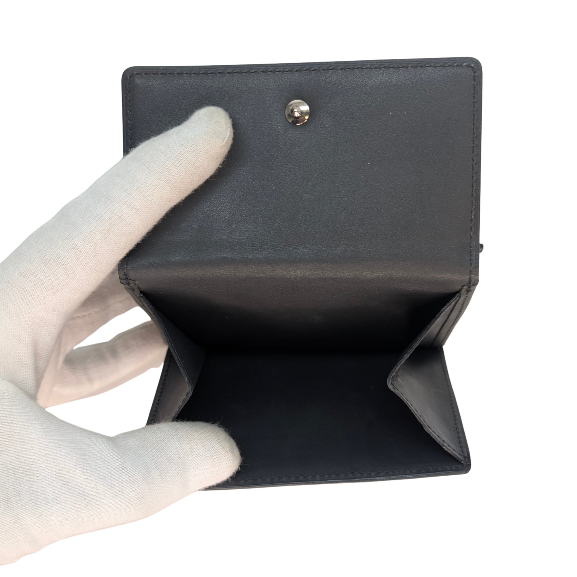 Louis Vuitton Vernis Charcoal Leather Wallet