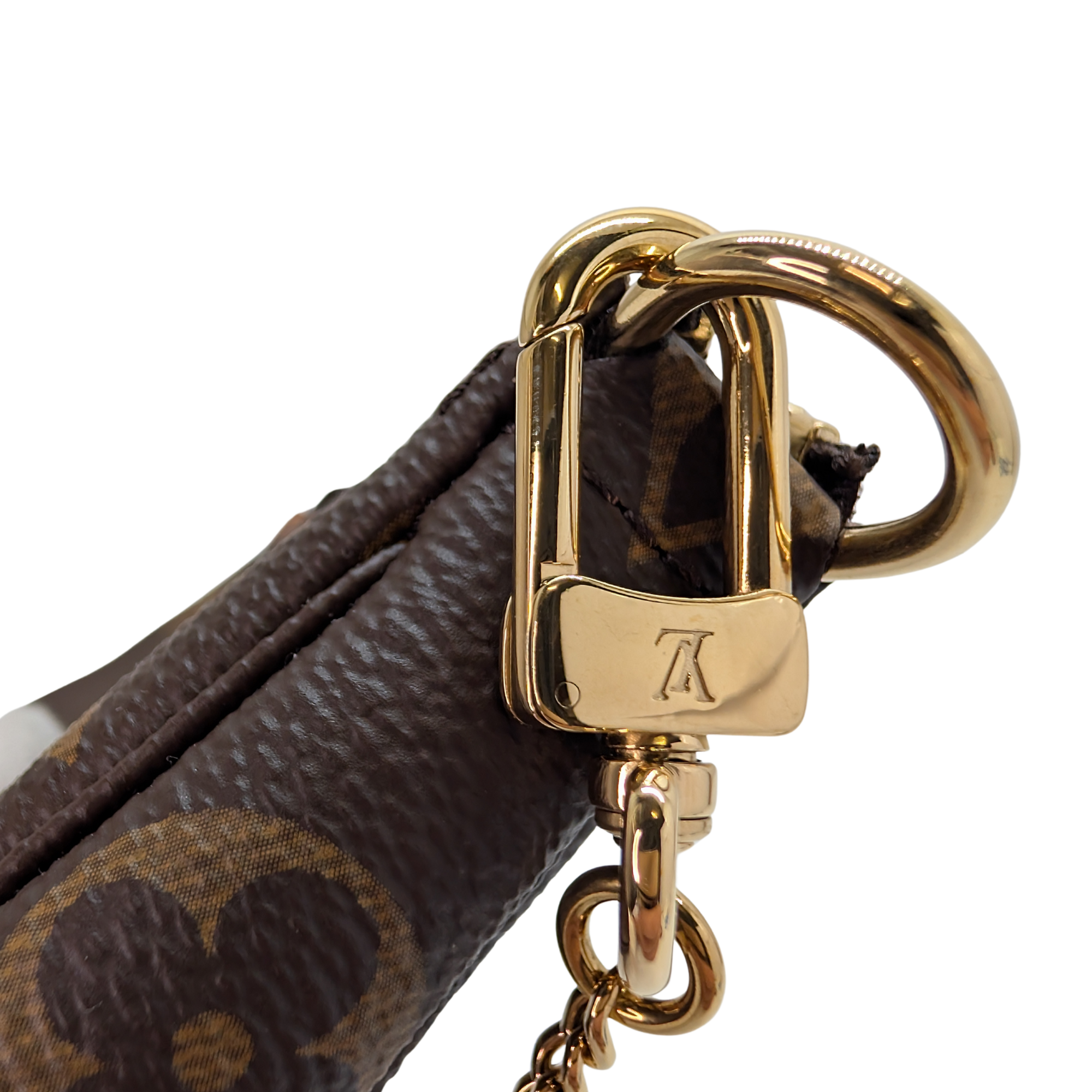 Louis Vuitton Mini Pochette Accessoires Monogram Brown