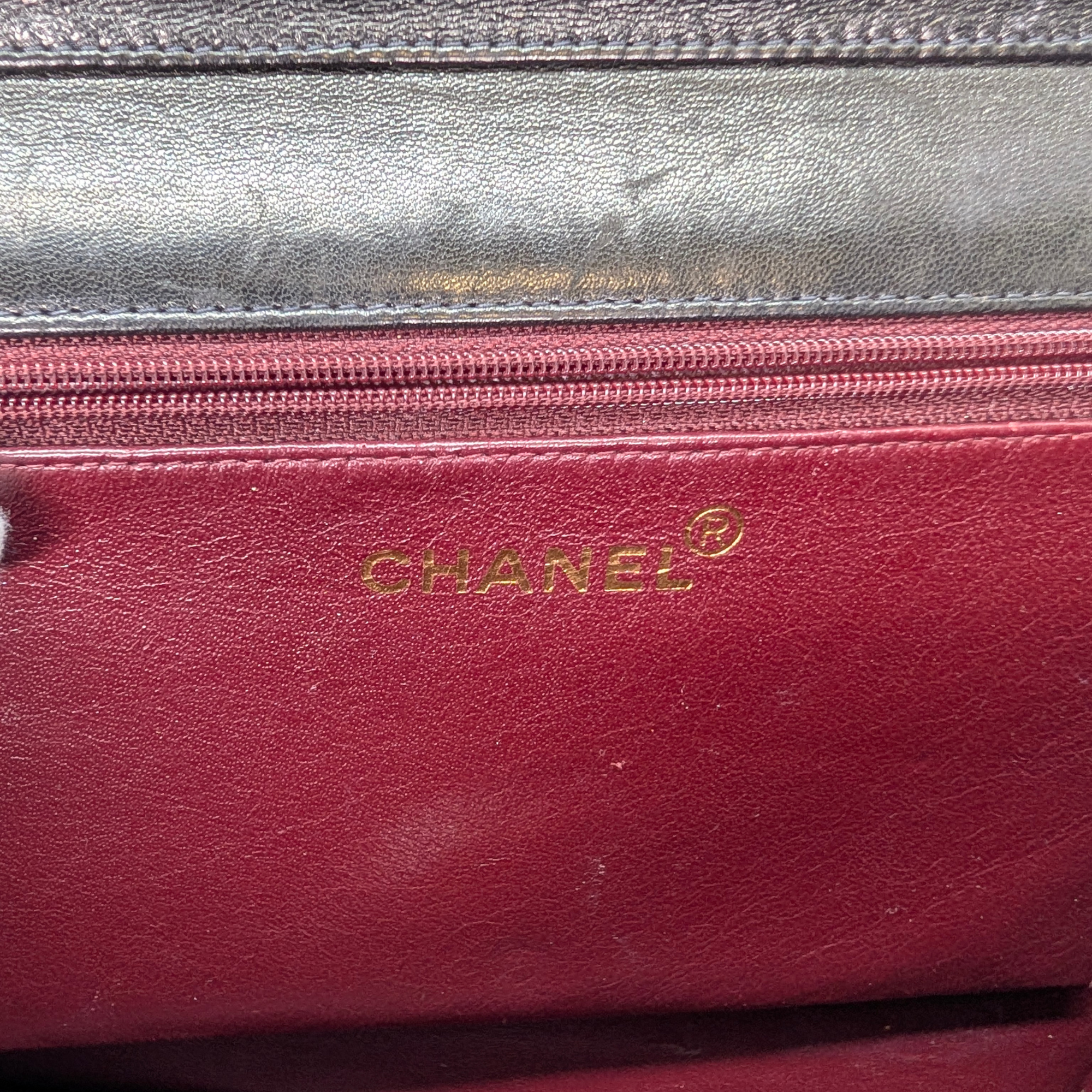 Chanel Quilted Single Flap Timeless/Classique Shoulder Bag Black