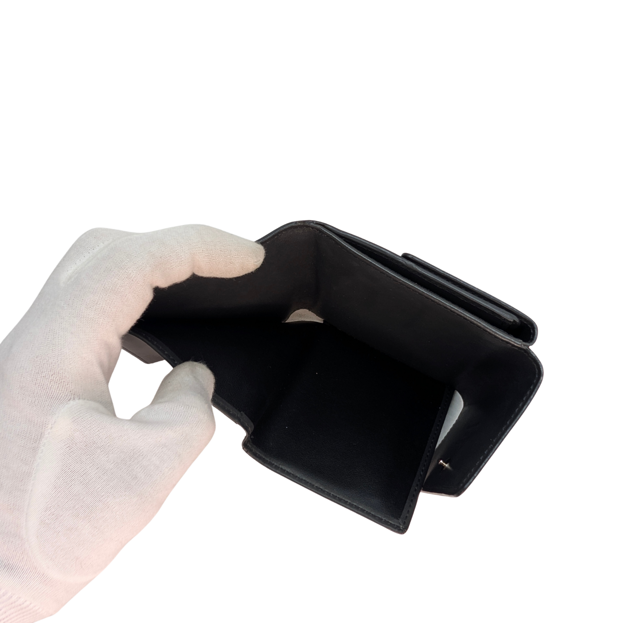 Louis Vuitton Vernis Charcoal Leather Wallet