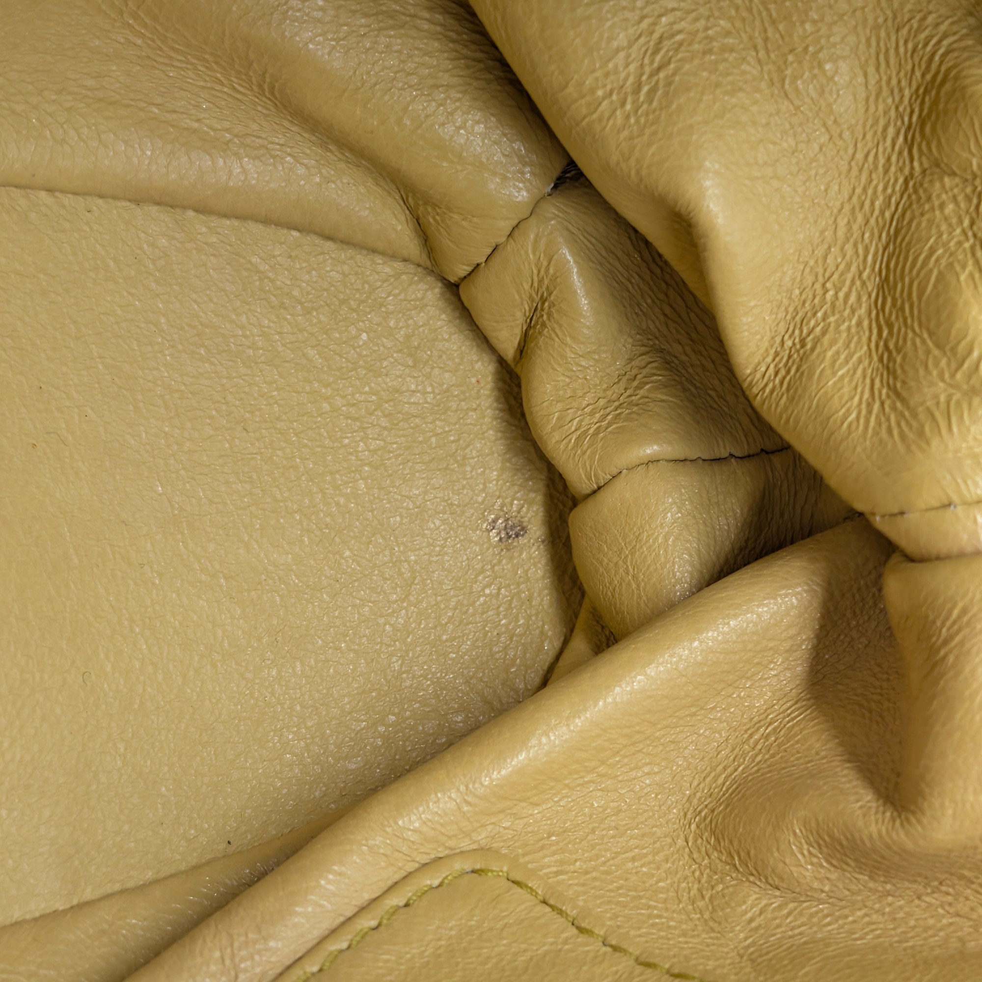 Bvlgari Lizard Skin Handbag Beige