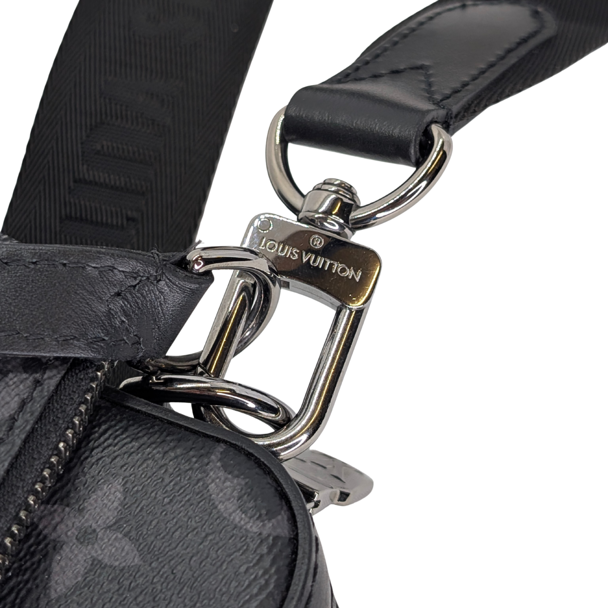 Louis Vuitton Trio Messenger Monogram Bag Black