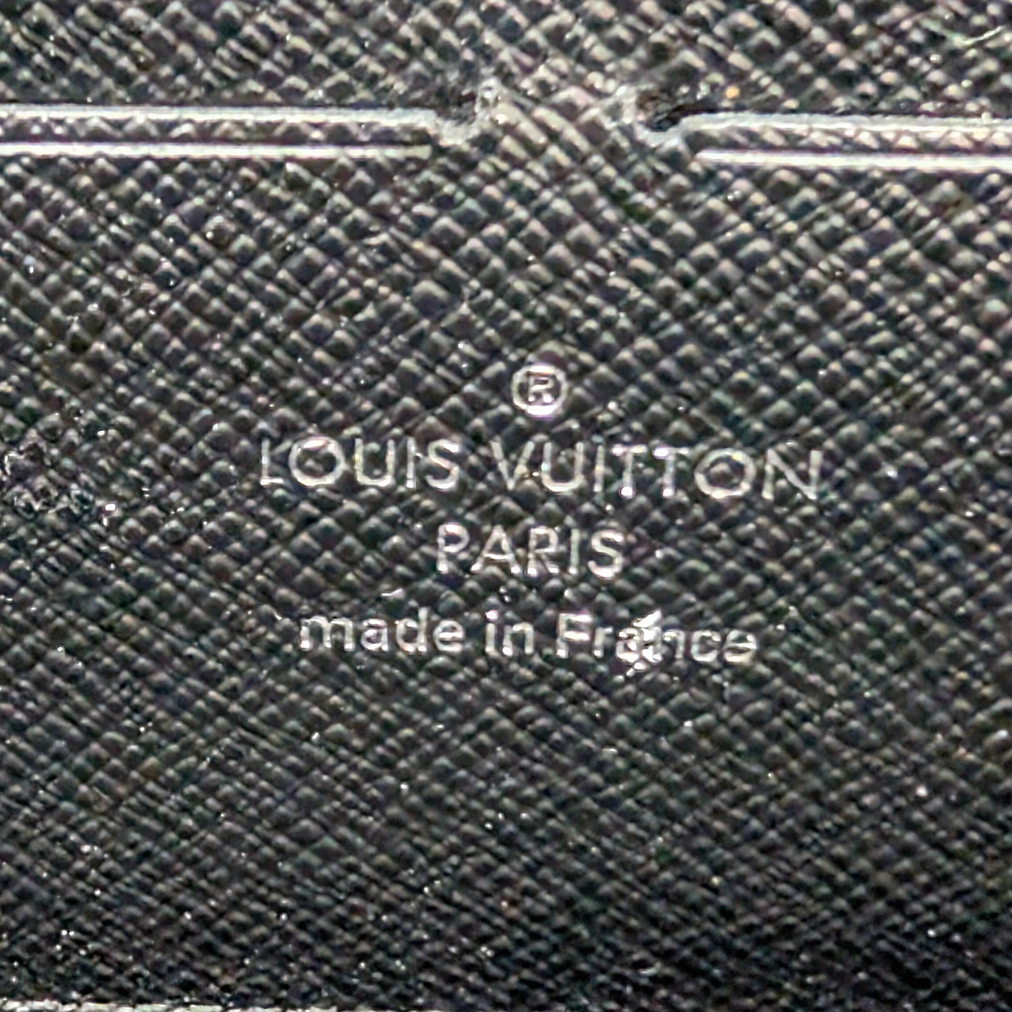 Louis Vuitton Zippy Epi Long Wallet Black