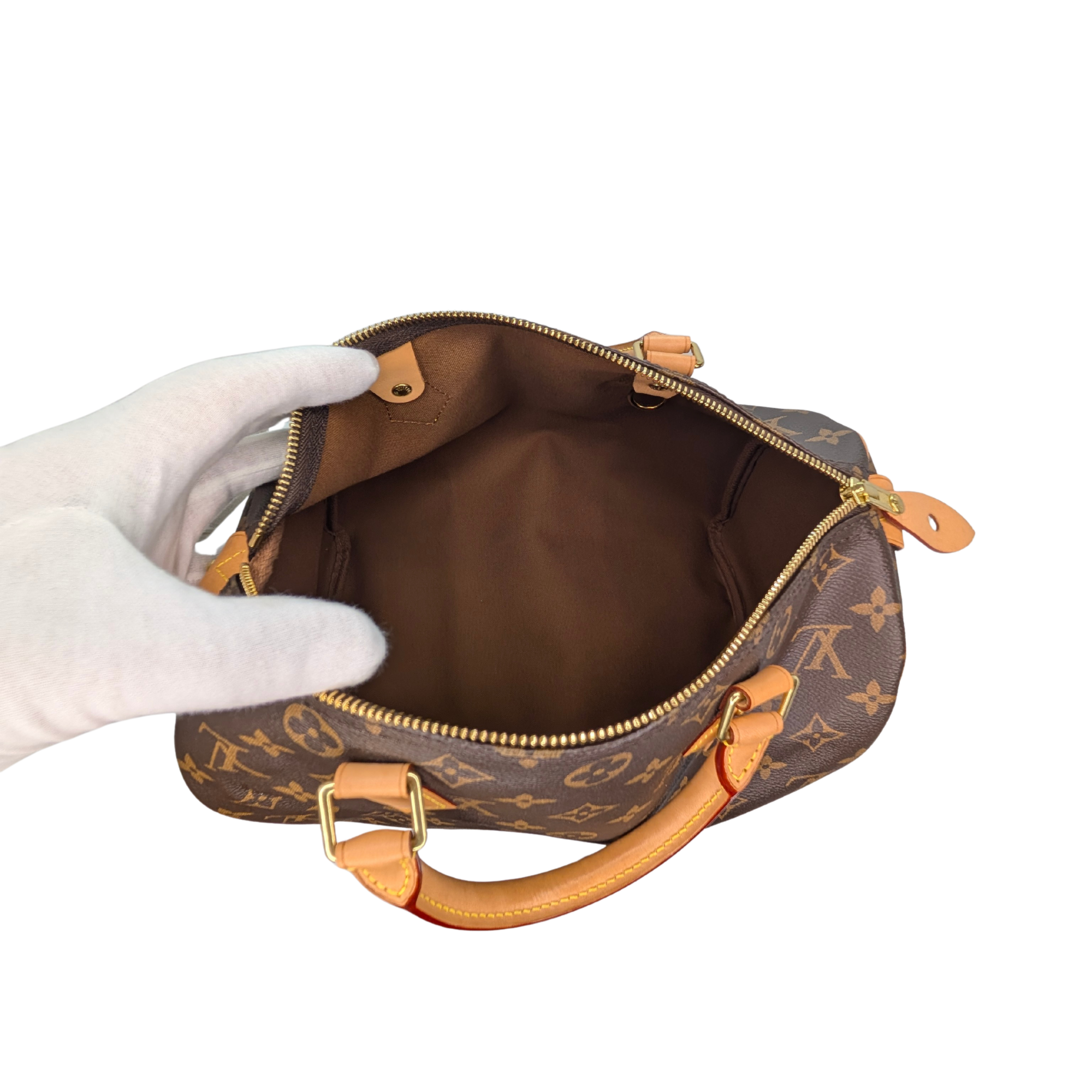 Louis Vuitton Speedy Bandoulière 30 Handbag Brown