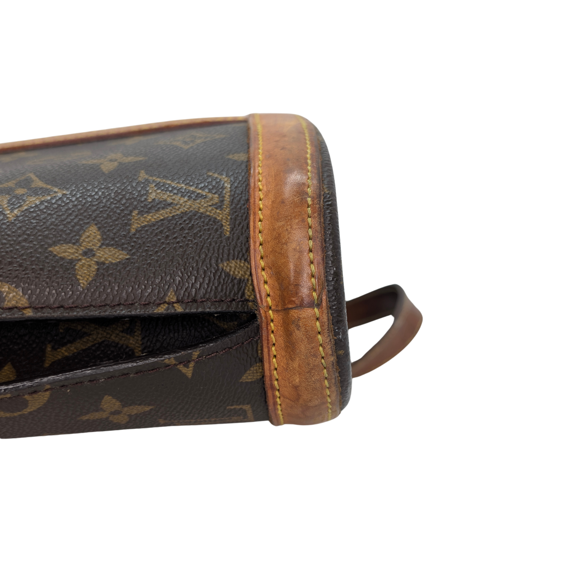 Louis Vuitton Babylone Monogram Tote Bag Brown