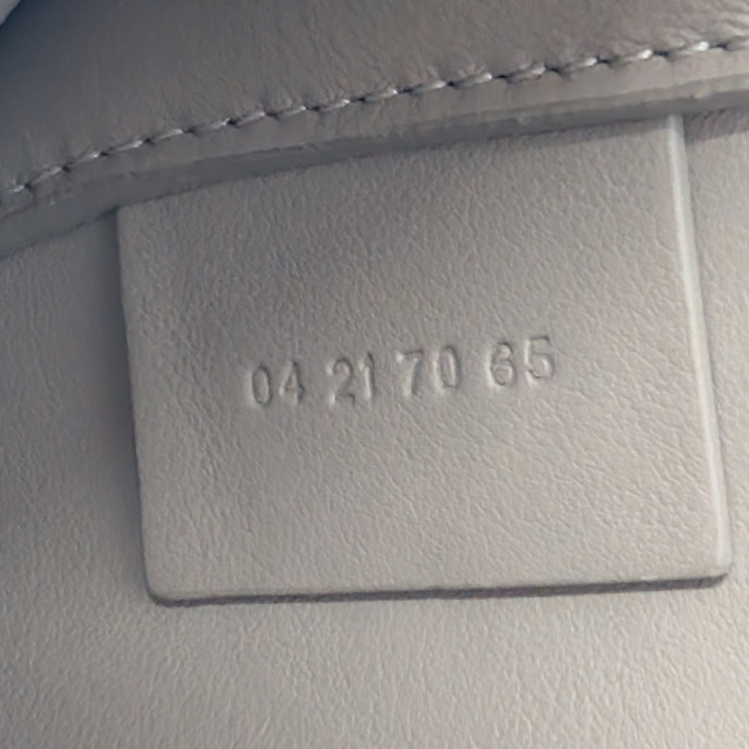 Chloe Calfskin Small Tess Bag Motty Grey