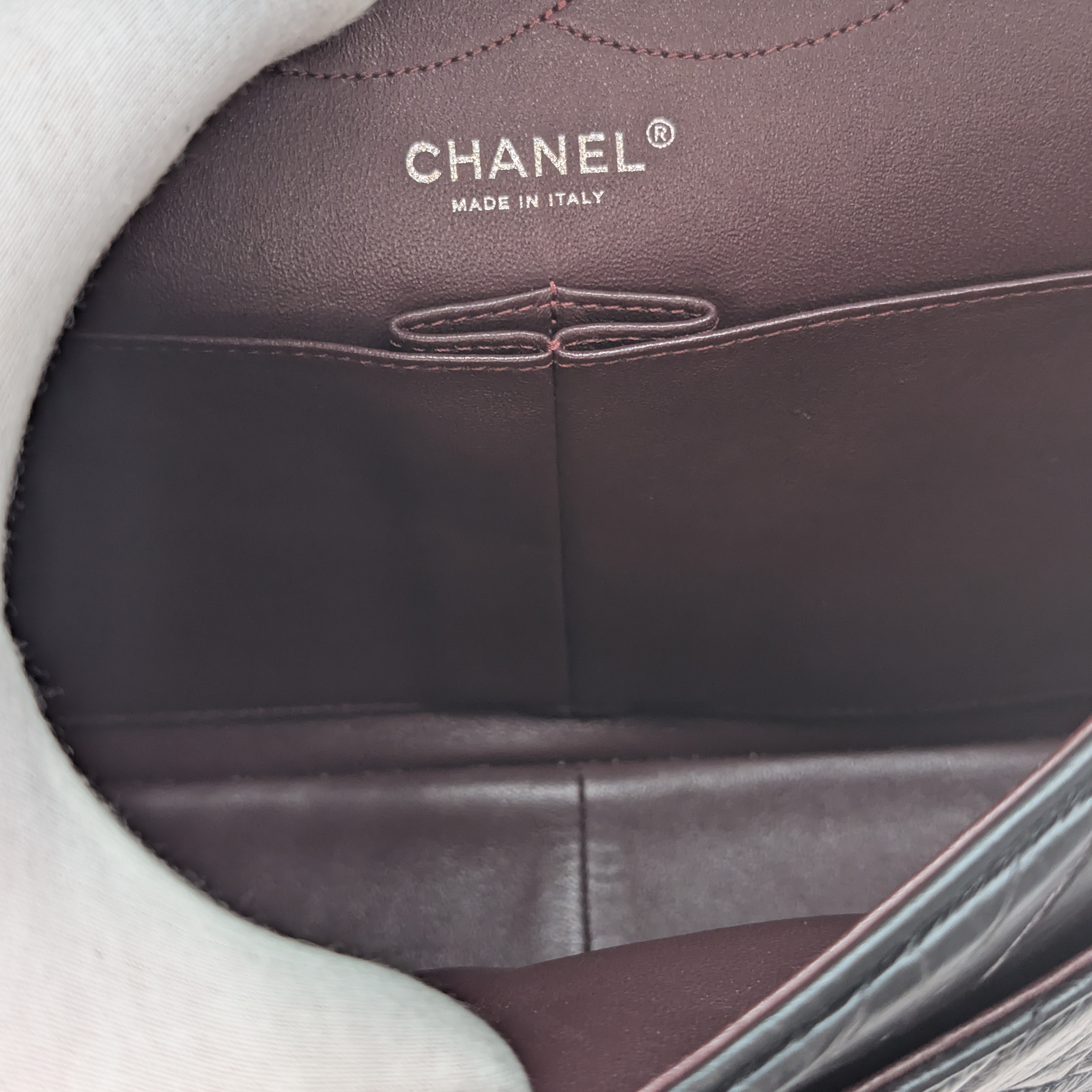 Chanel Chanel 2.55 Reissue 227 Flap Bag 22 Series Black