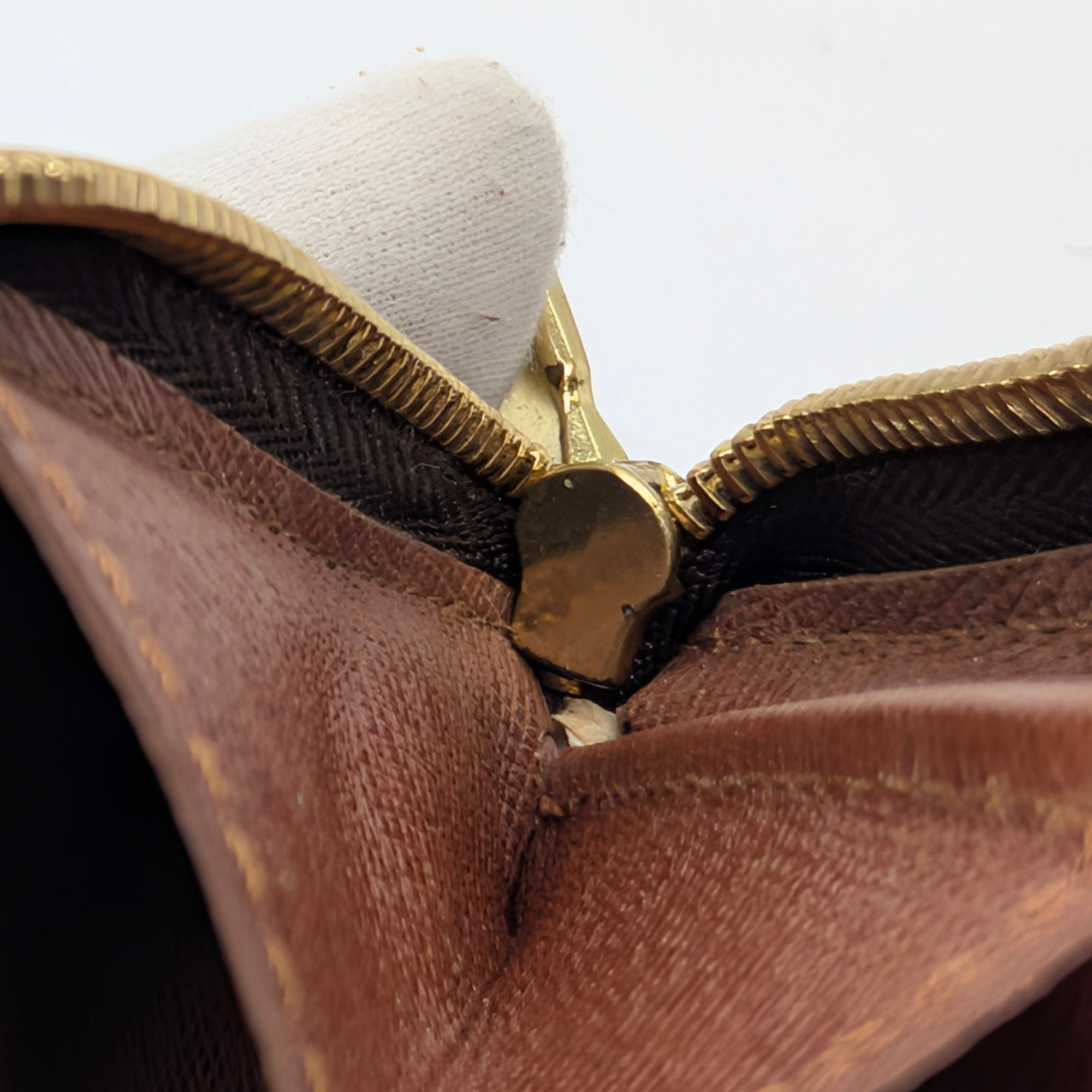 Louis Vuitton Compact Zip Bi-Fold Wallet Brown