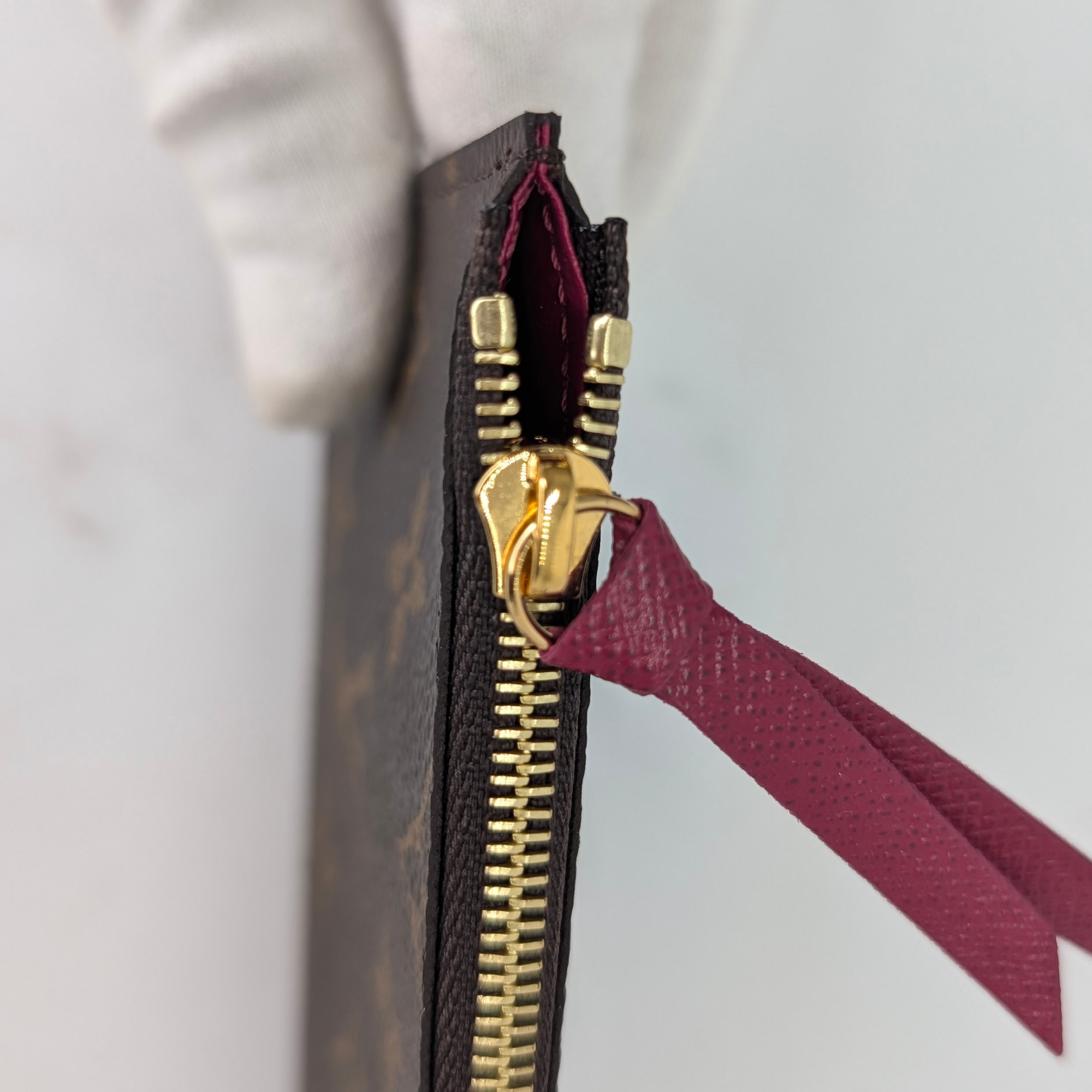 Louis Vuitton Pochette Félicie Monogram Bag Brown