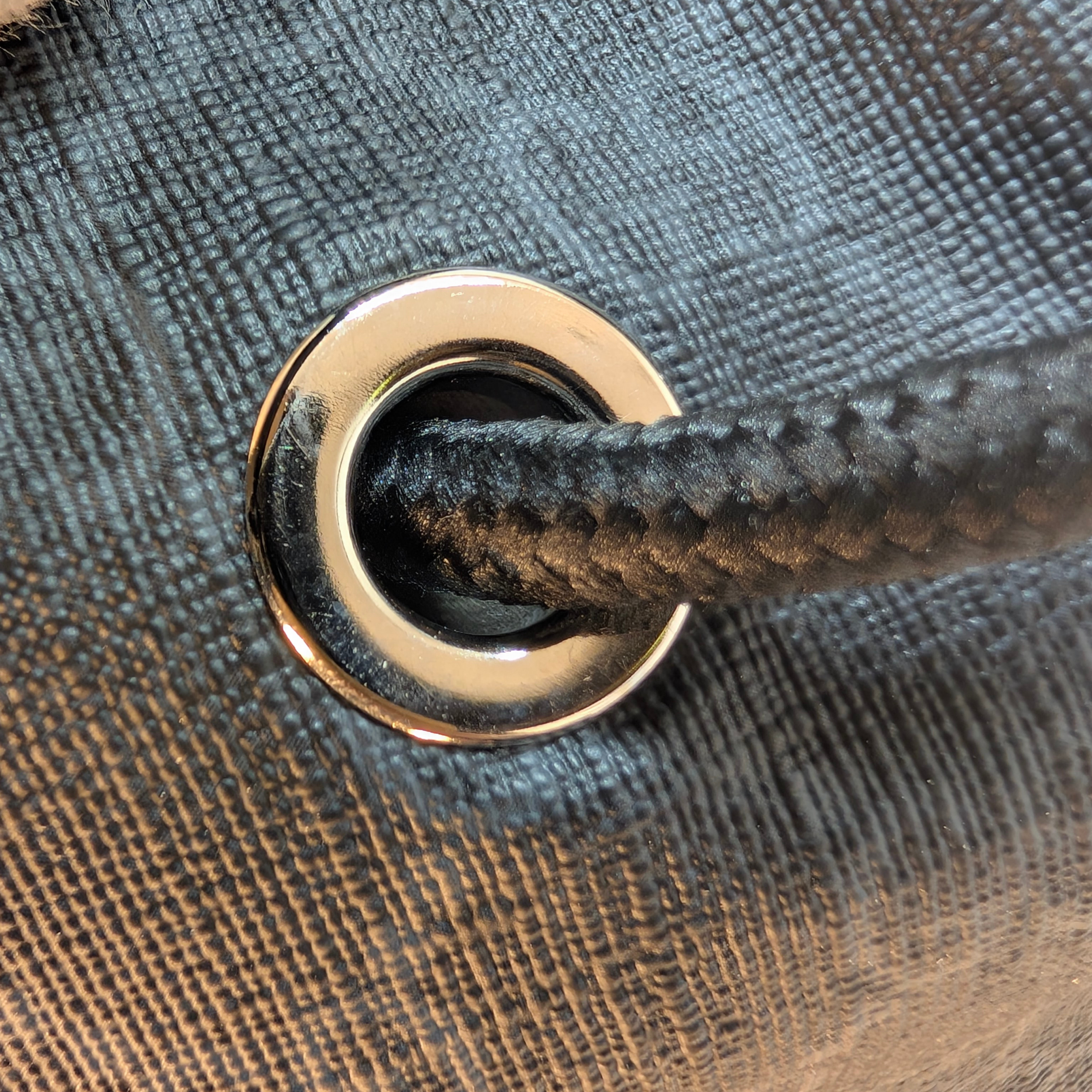 Gucci GG Supreme Monogram Calfskin Web Double Buckle Backpack Black