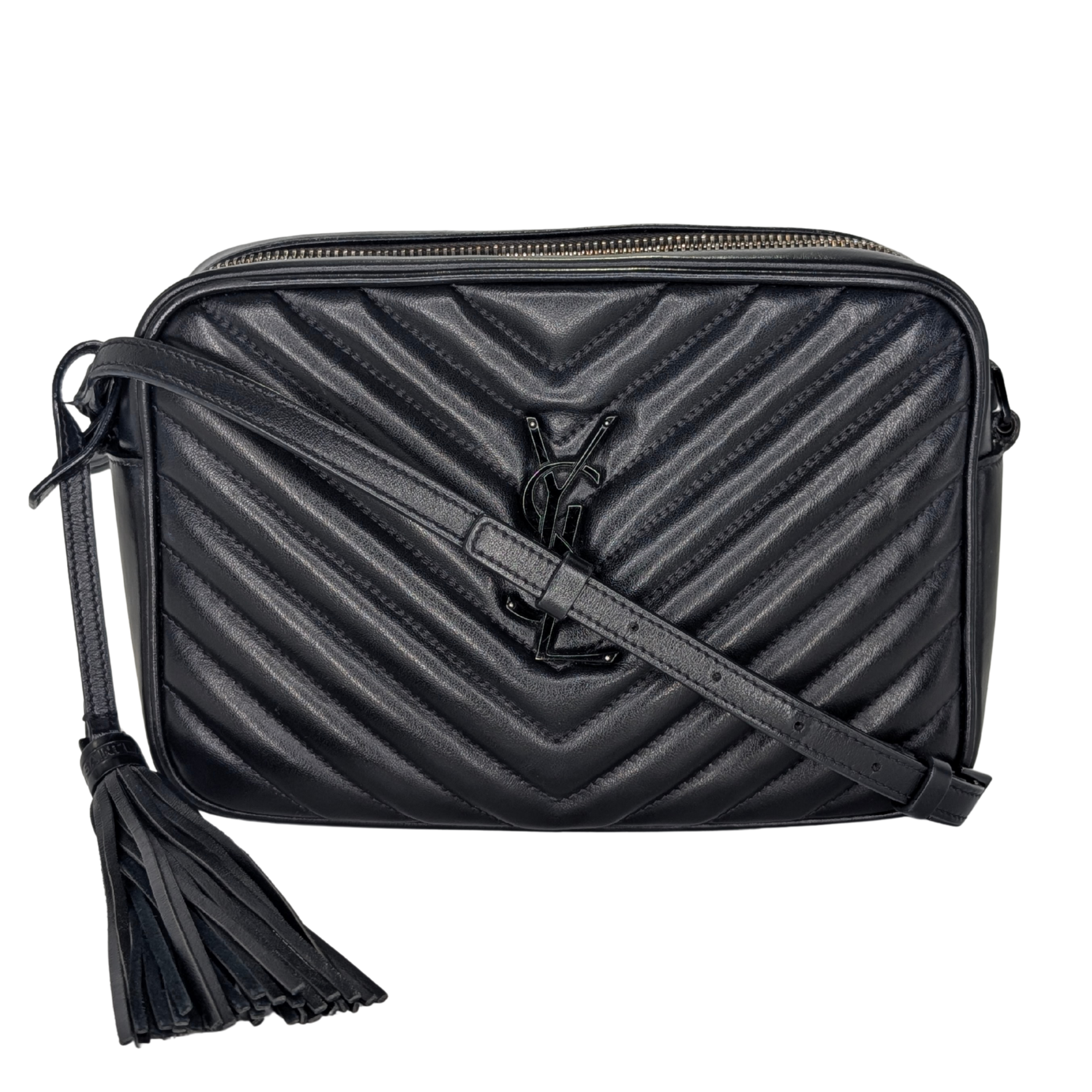 Yves Saint Laurent Loulou Camera Bag Black