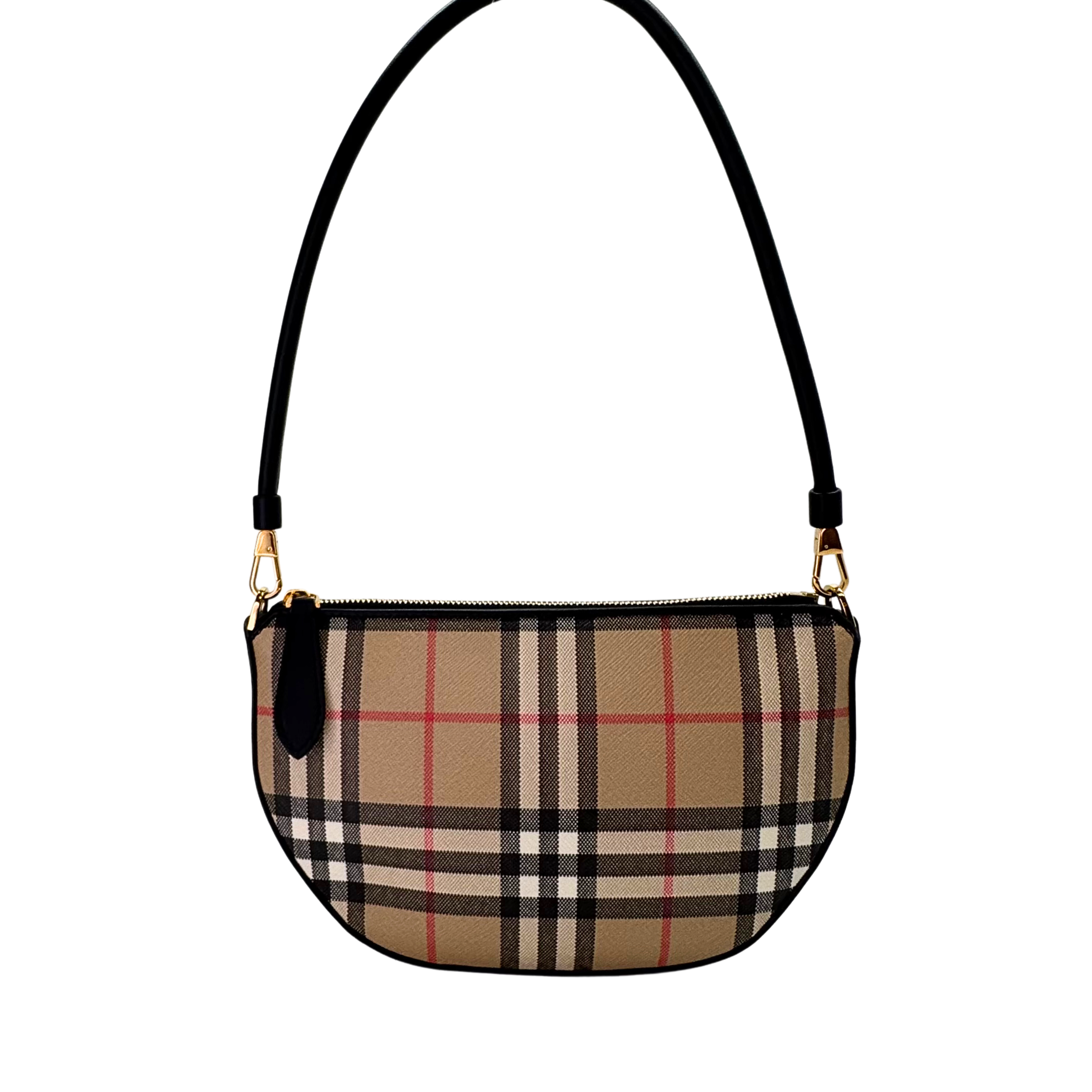 Burberry Olympia Shoulder Bag Beige