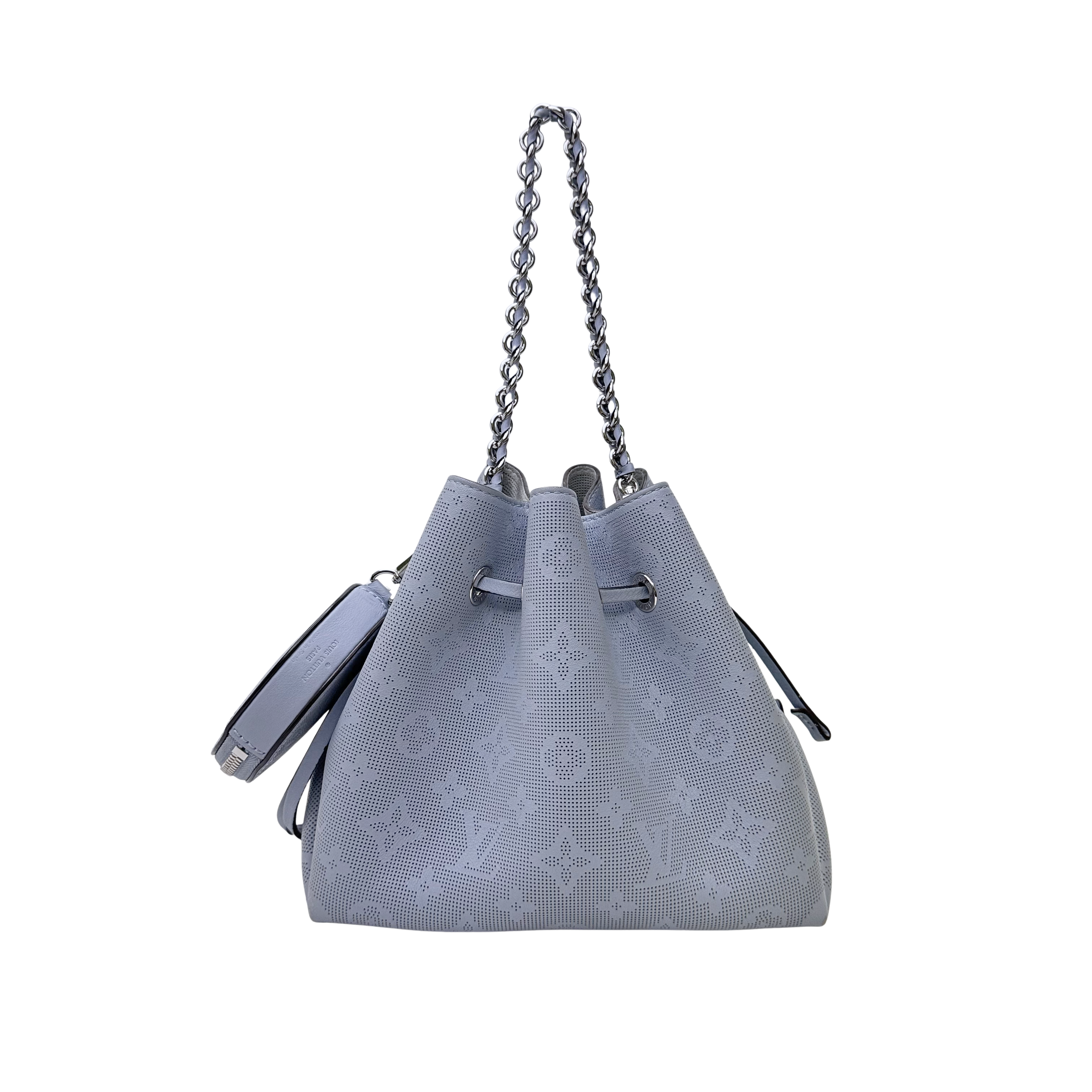 Louis Vuitton Bella Mahina Bag Leather Olympe Blue