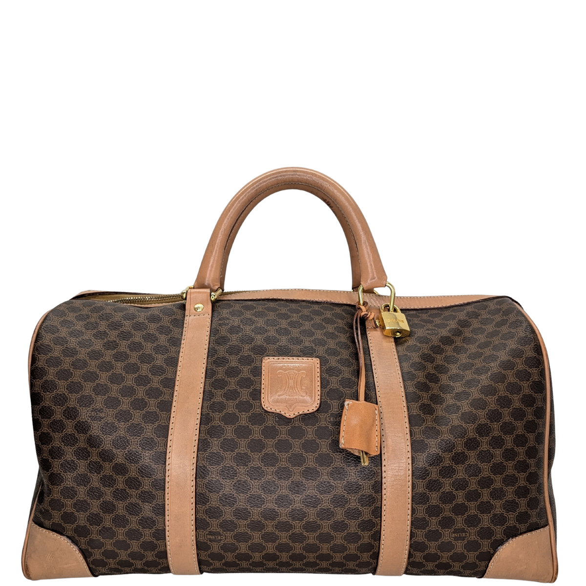Céline Macadam Boston Vintage Duffel Bag