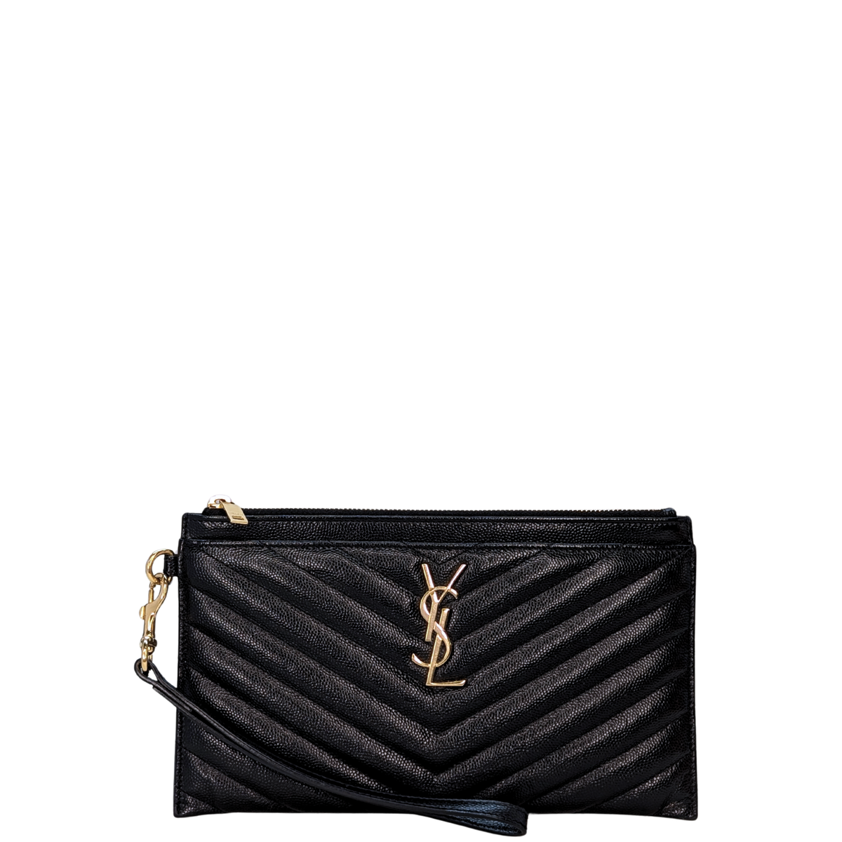 Saint Laurent Cassandre Matelasse Clutch Bag