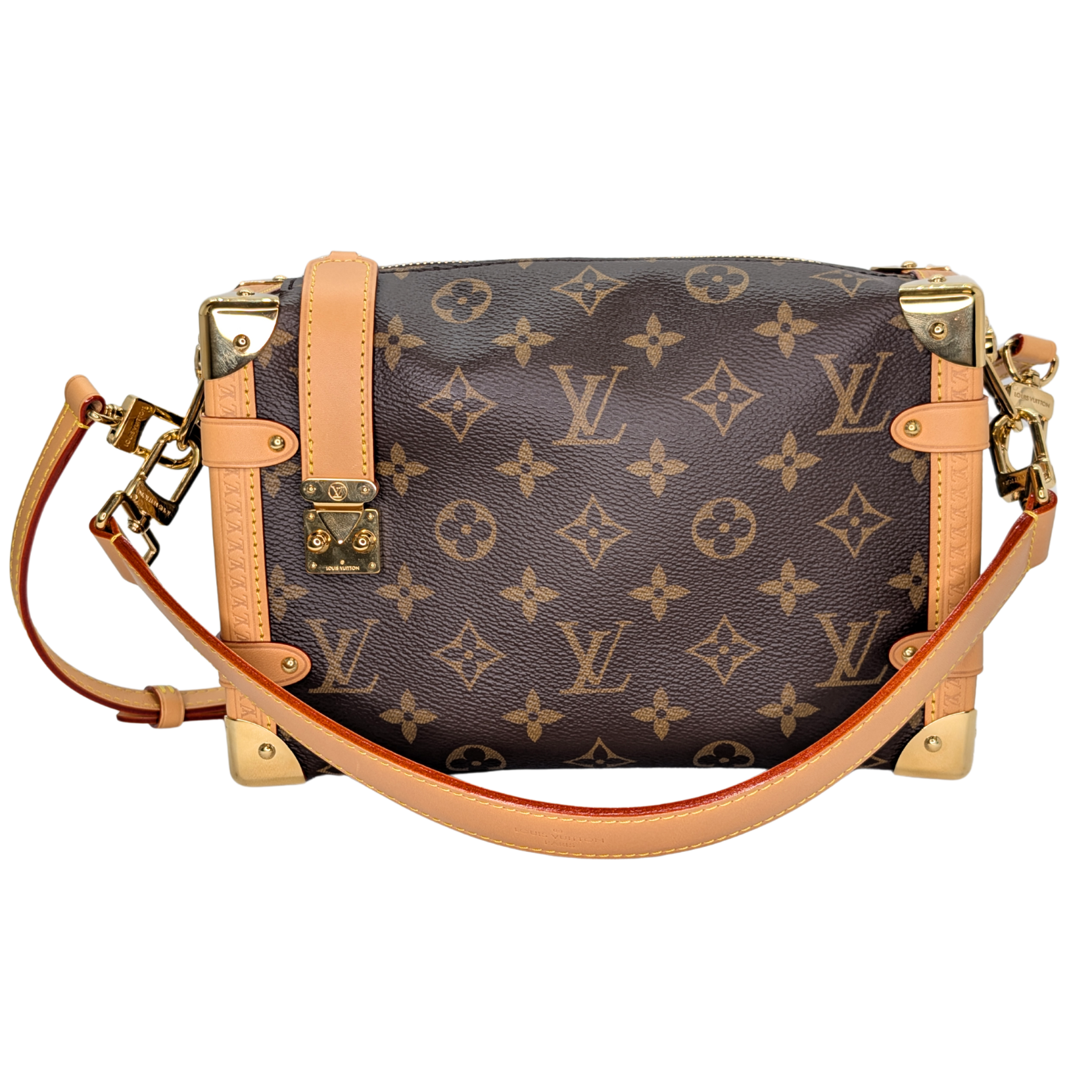 Louis Vuitton Side Trunk MM Monogram Bag
