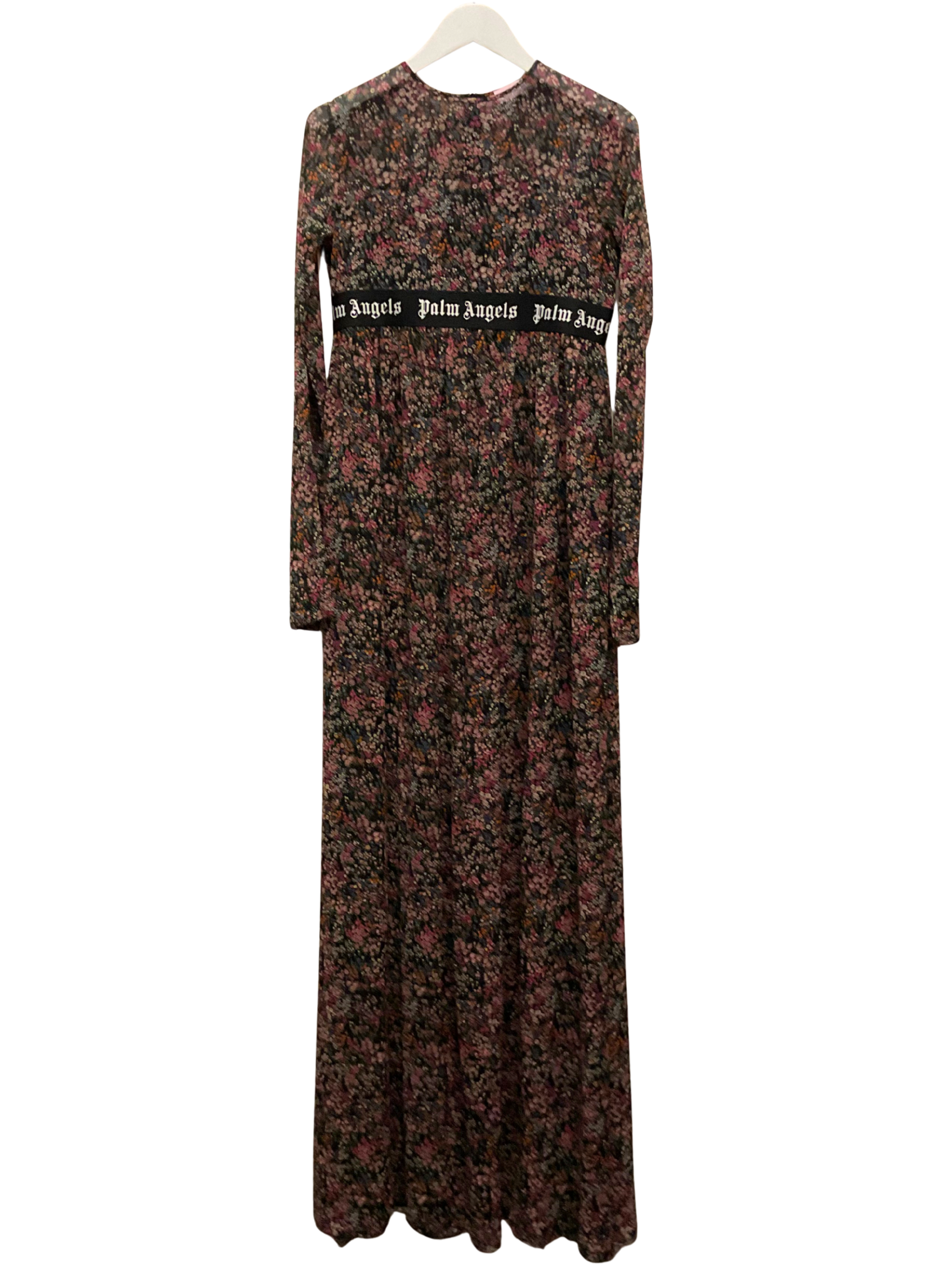 Palm Angels Long Dress Floral Multicolour 42