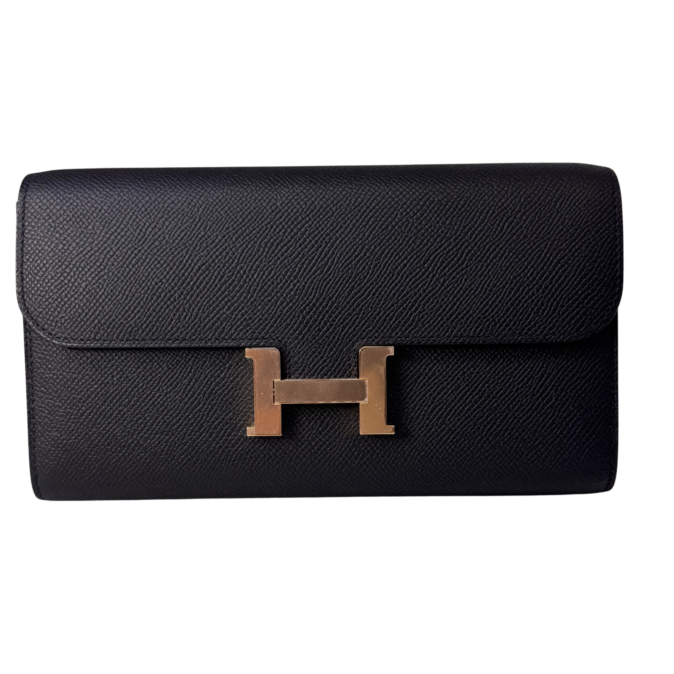 Hermés Constance To Go Crossbody Bag Black