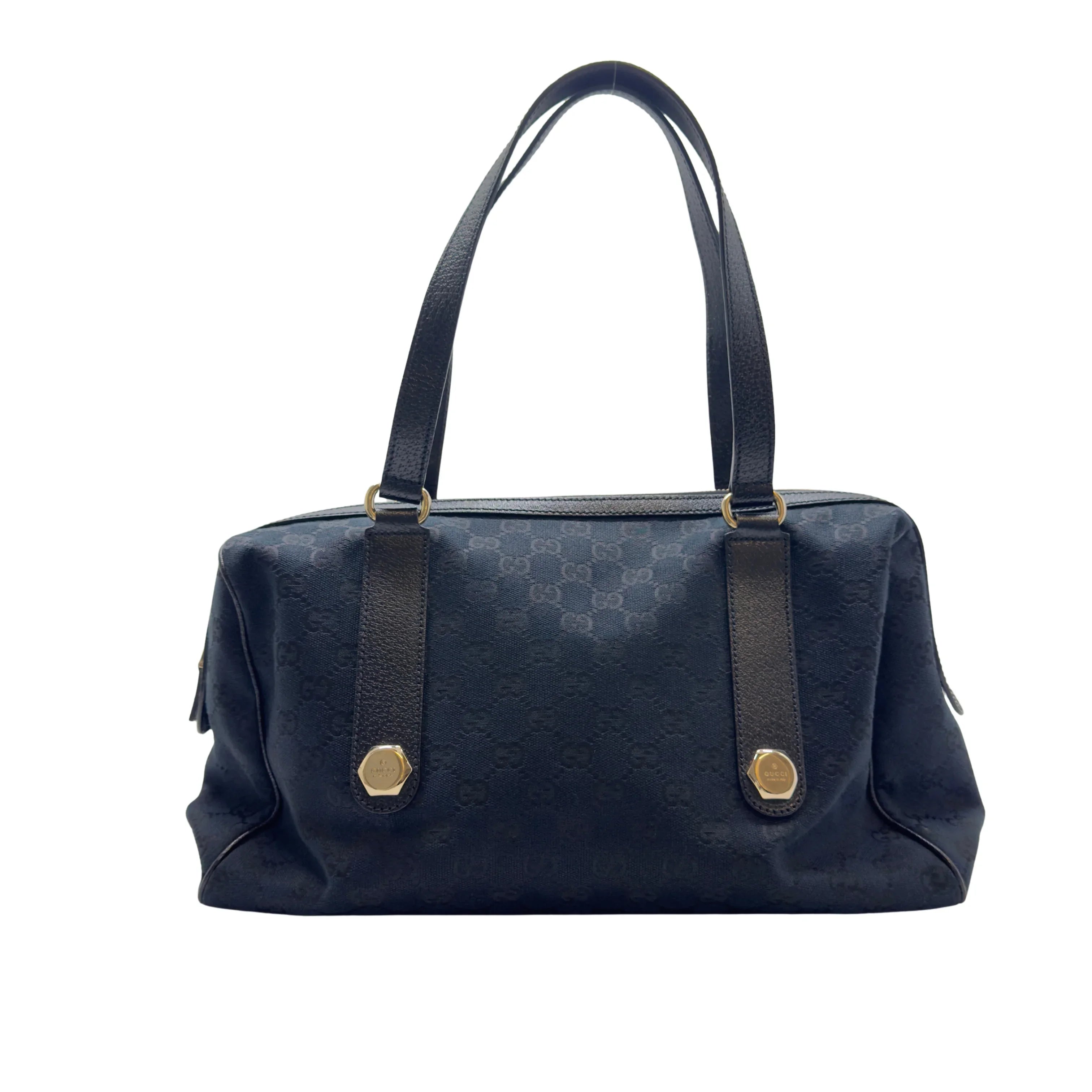 Gucci Boston Bag GG Supreme Black - Lost Designer