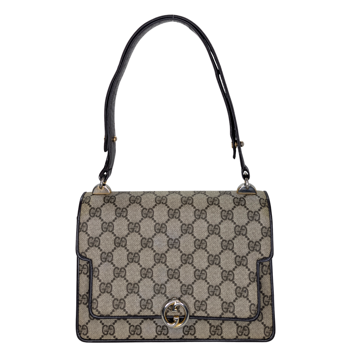Gucci GG Supreme Vintage Interlocking Shoulder bag