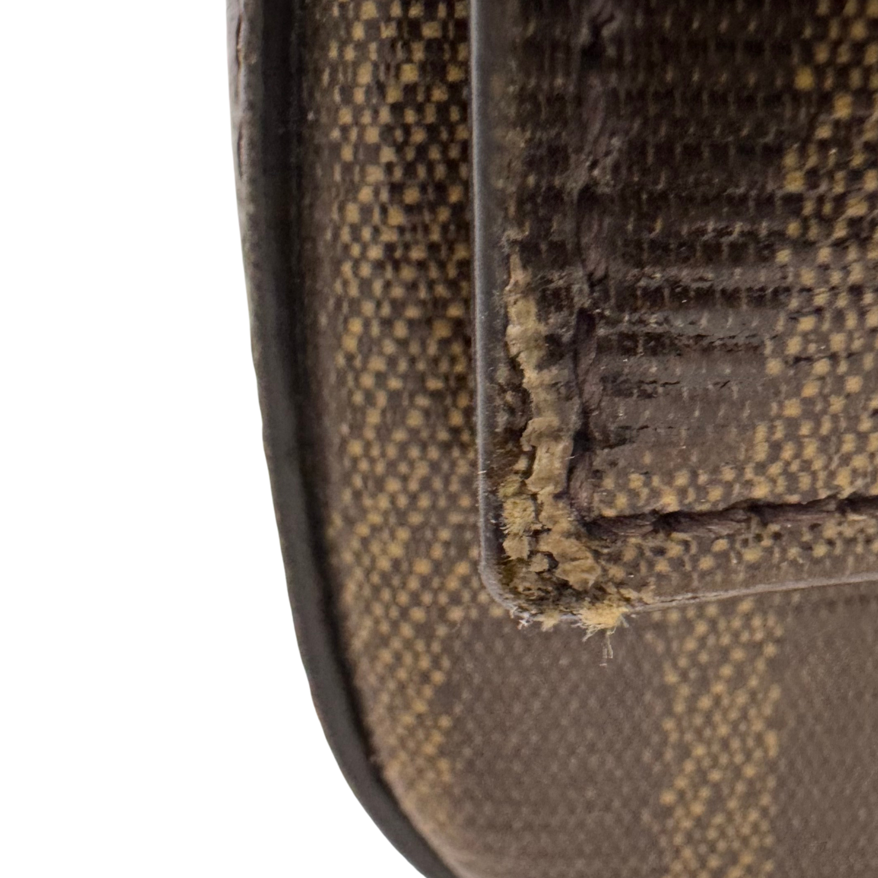 Fendi Nano Baguette Crossbody Bag Brown