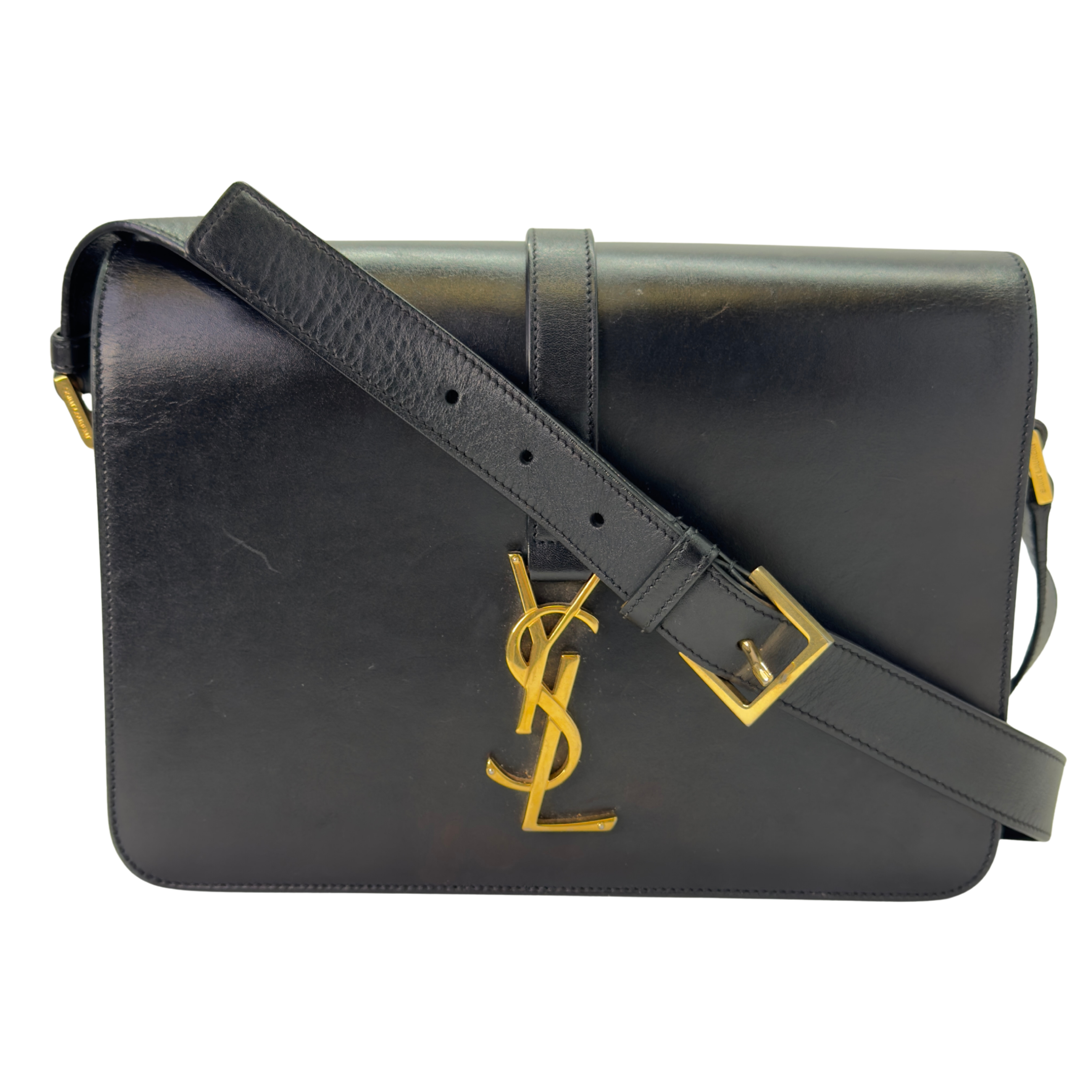Saint Laurent Medium Classic Monogram Universite Bag Black
